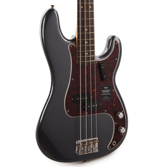 Fender Limited Edition Vintera II Road Worn '60s Precision Bass Charcoal Frost Metallic Bass Guitars / 4-String