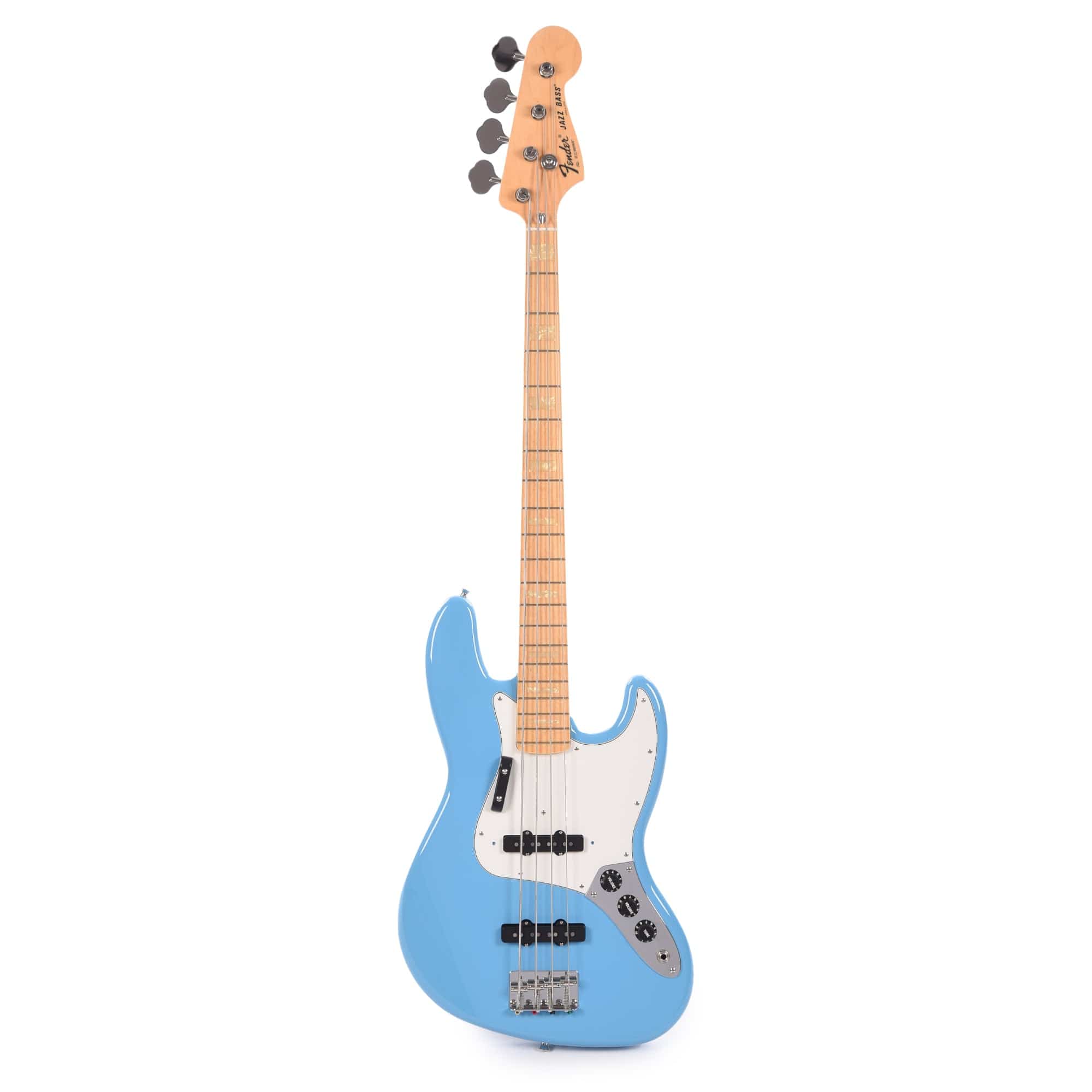 Fender Made in Japan Limited International Color Series Jazz Bass Maui Blue Bass Guitars / 4-String
