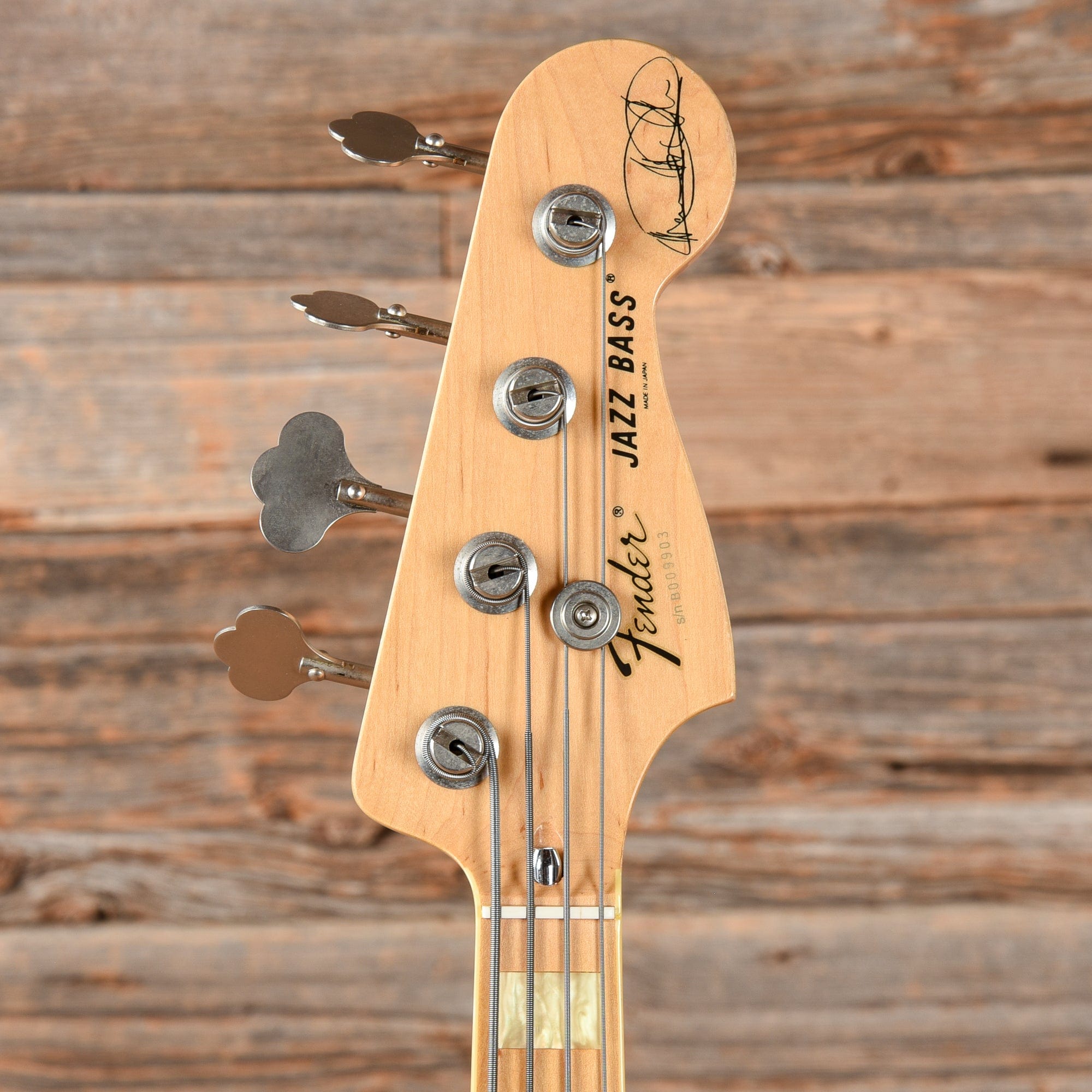 Fender Marcus Miller Artist Series Signature Jazz Bass Natural 2002 Bass Guitars / 4-String