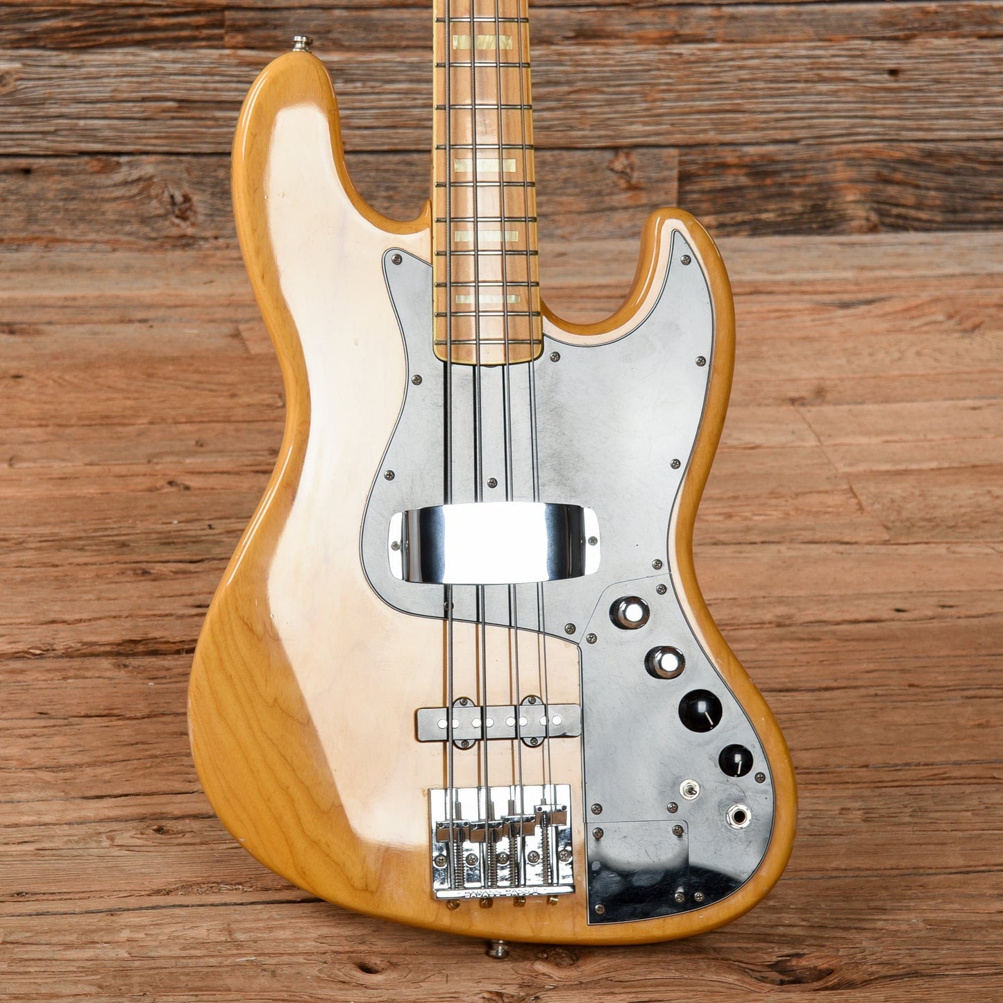Fender Marcus Miller Artist Series Signature Jazz Bass Natural 2002 Bass Guitars / 4-String