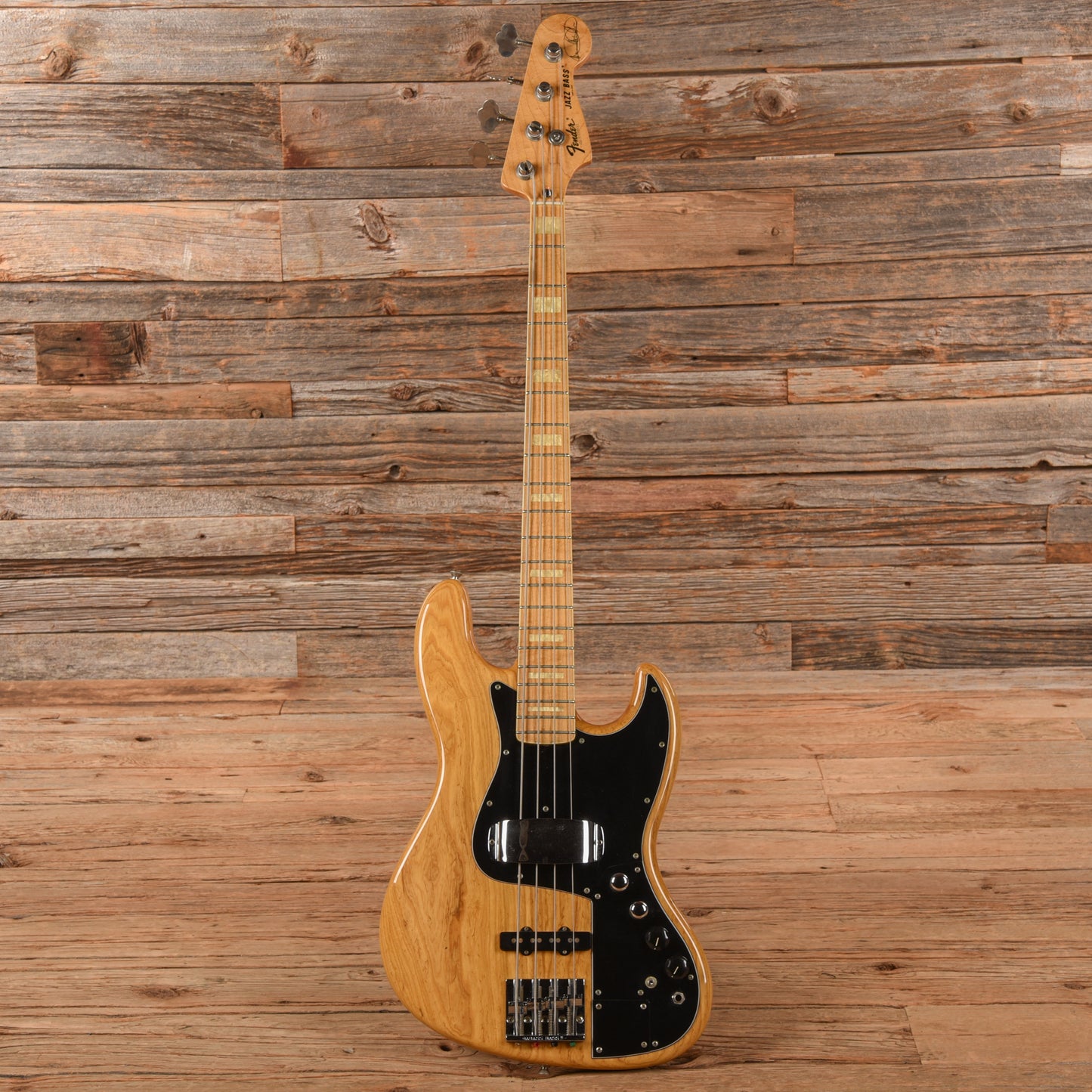 Fender Marcus Miller Artist Series Signature Jazz Bass Natural 2005 Bass Guitars / 4-String