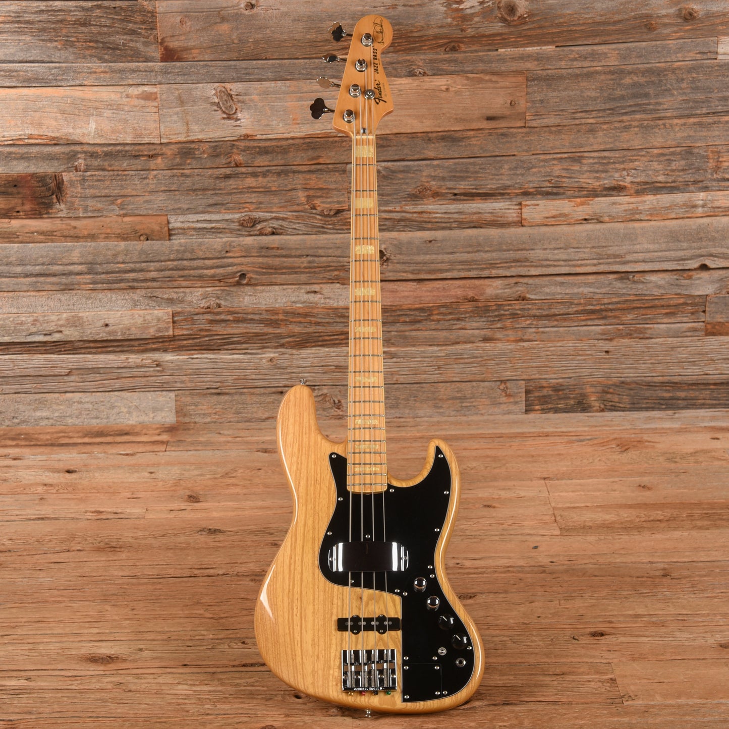 Fender Marcus Miller Artist Series Signature Jazz Bass Natural Bass Guitars / 4-String