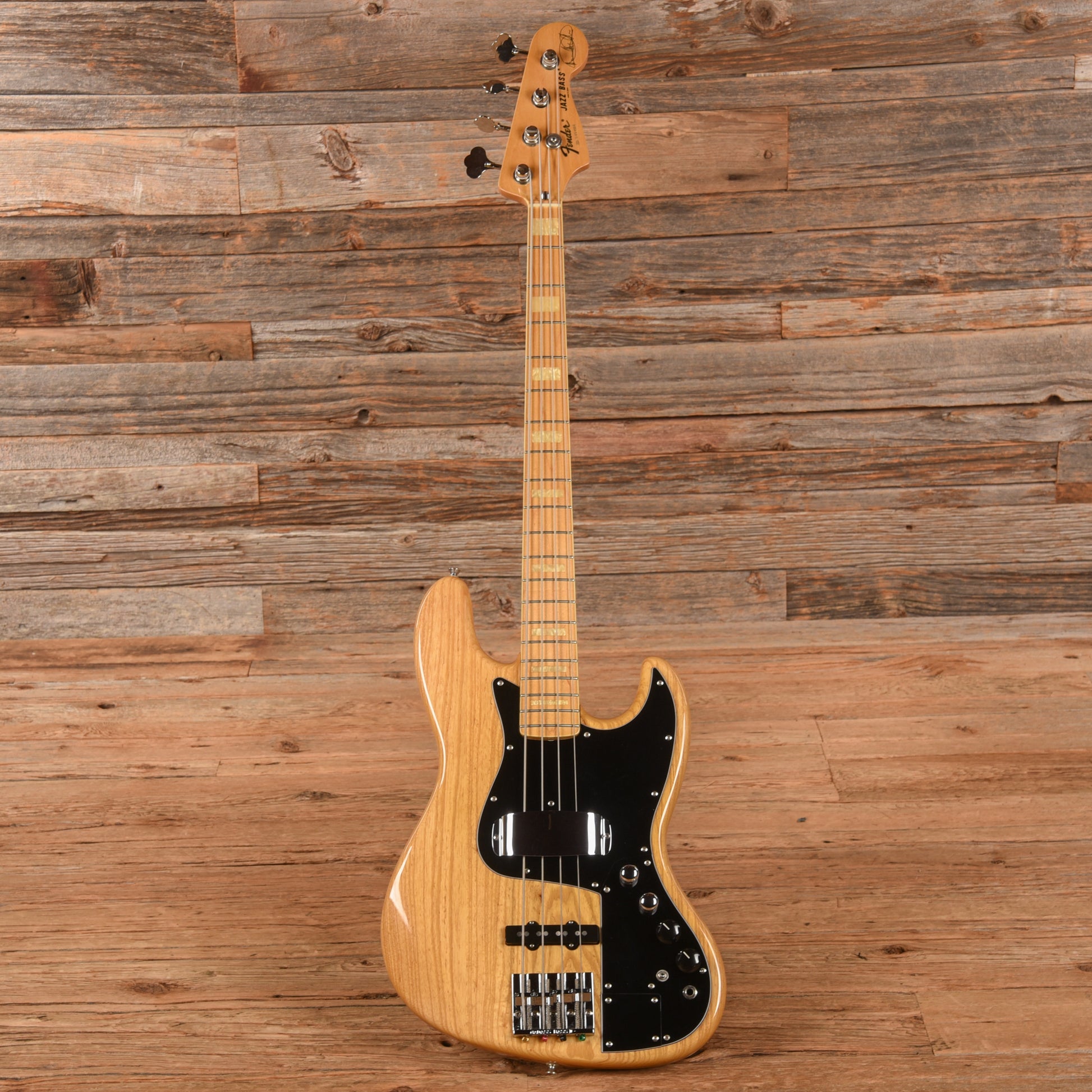 Fender Marcus Miller Artist Series Signature Jazz Bass Natural Bass Guitars / 4-String