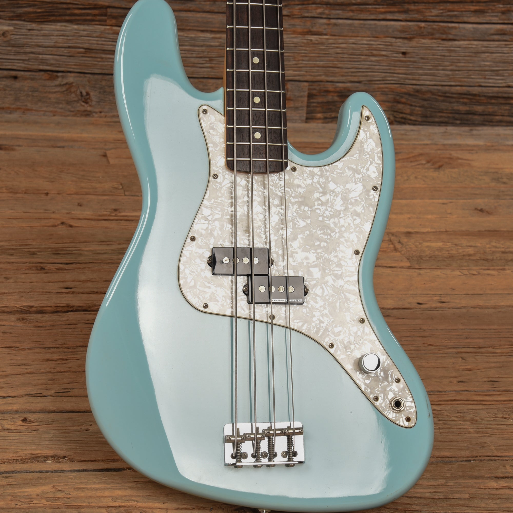 Fender Mark Hoppus Artist Series Signature Jazz Bass Sonic Blue 2001 Bass Guitars / 4-String