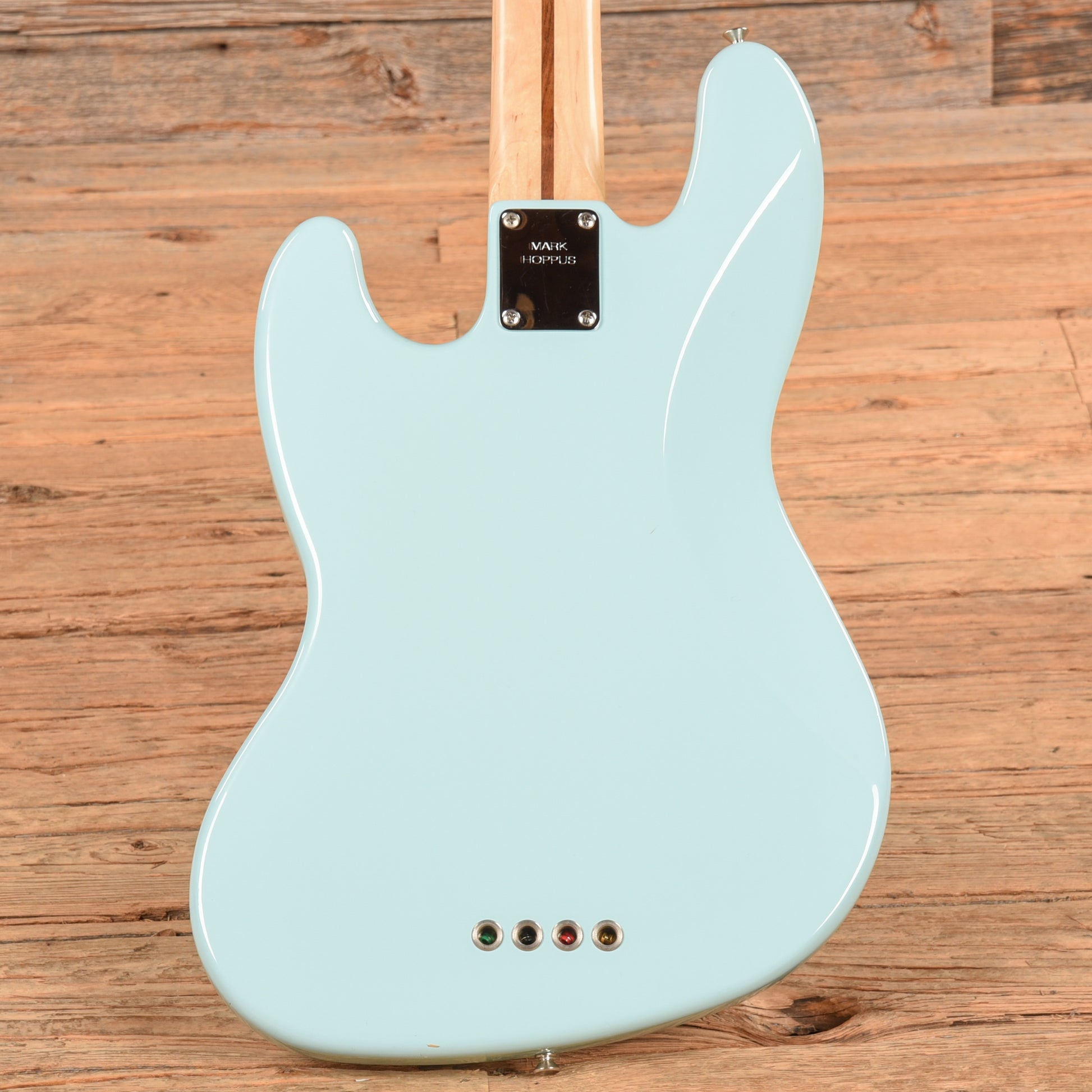 Fender Mark Hoppus Bass Daphne Blue 2002 Bass Guitars / 4-String