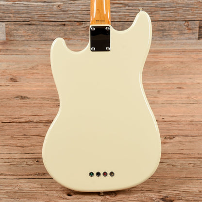 Fender MB-98 Mustang Bass Reissue Vintage White 2012 Bass Guitars / 4-String