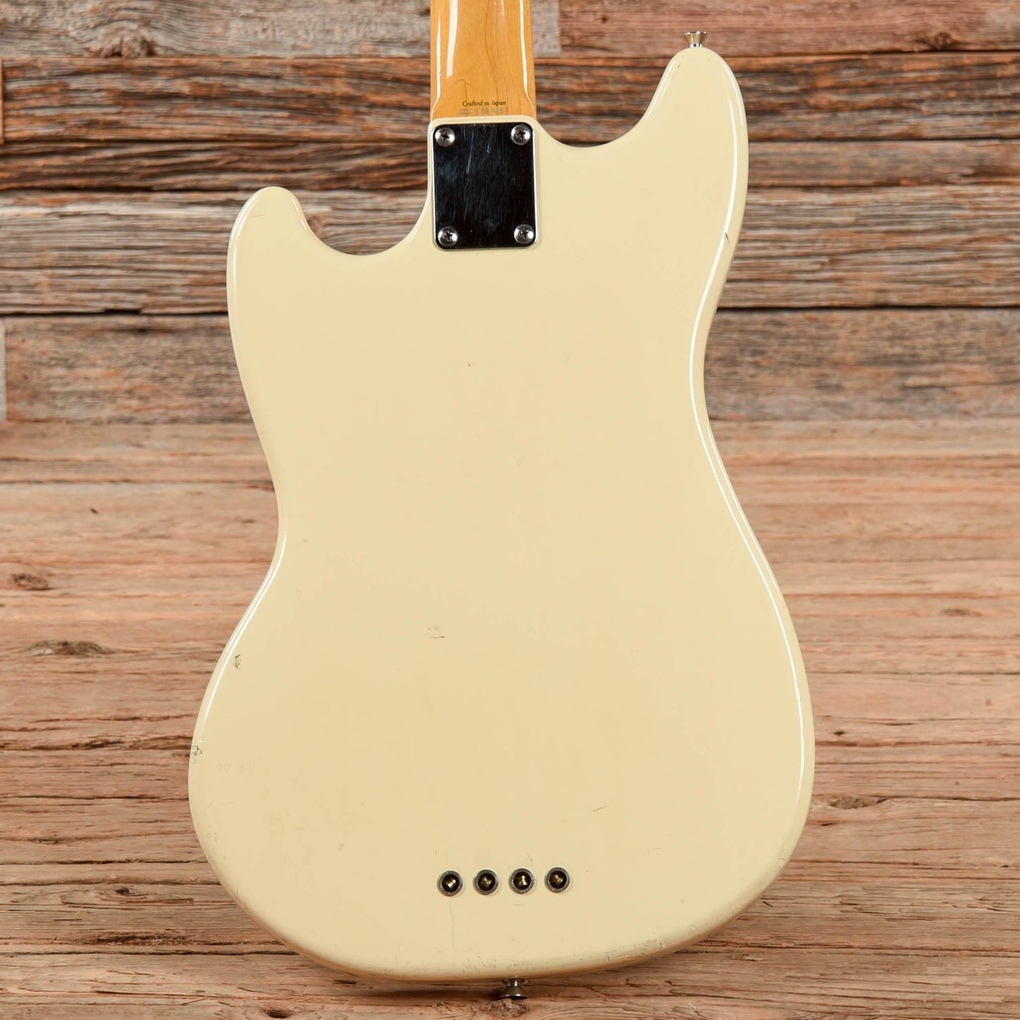 Fender MIJ Mustang Bass MB-98 Olympic White 2006 Bass Guitars / 4-String