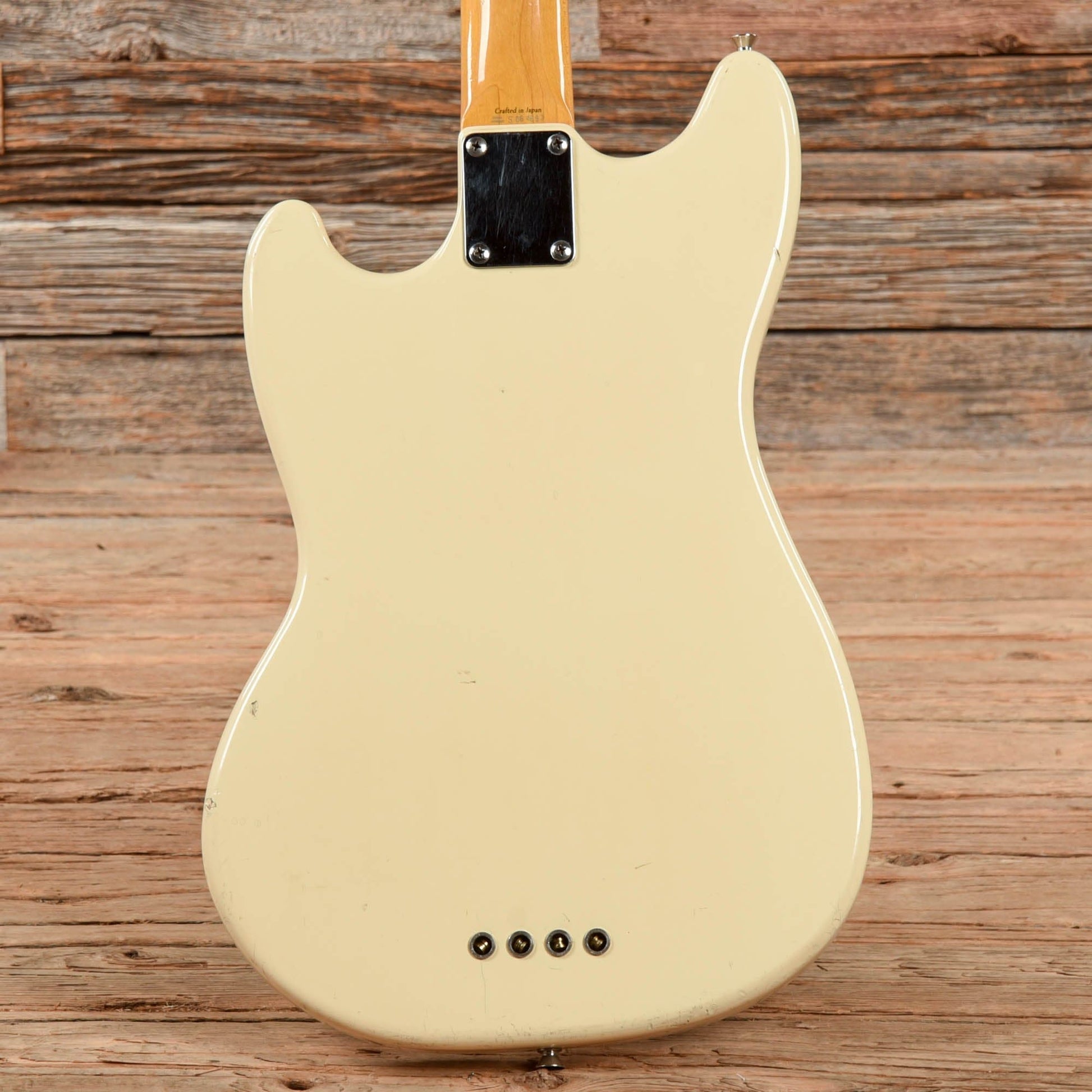 Fender MIJ Mustang Bass MB-98 Olympic White 2006 Bass Guitars / 4-String