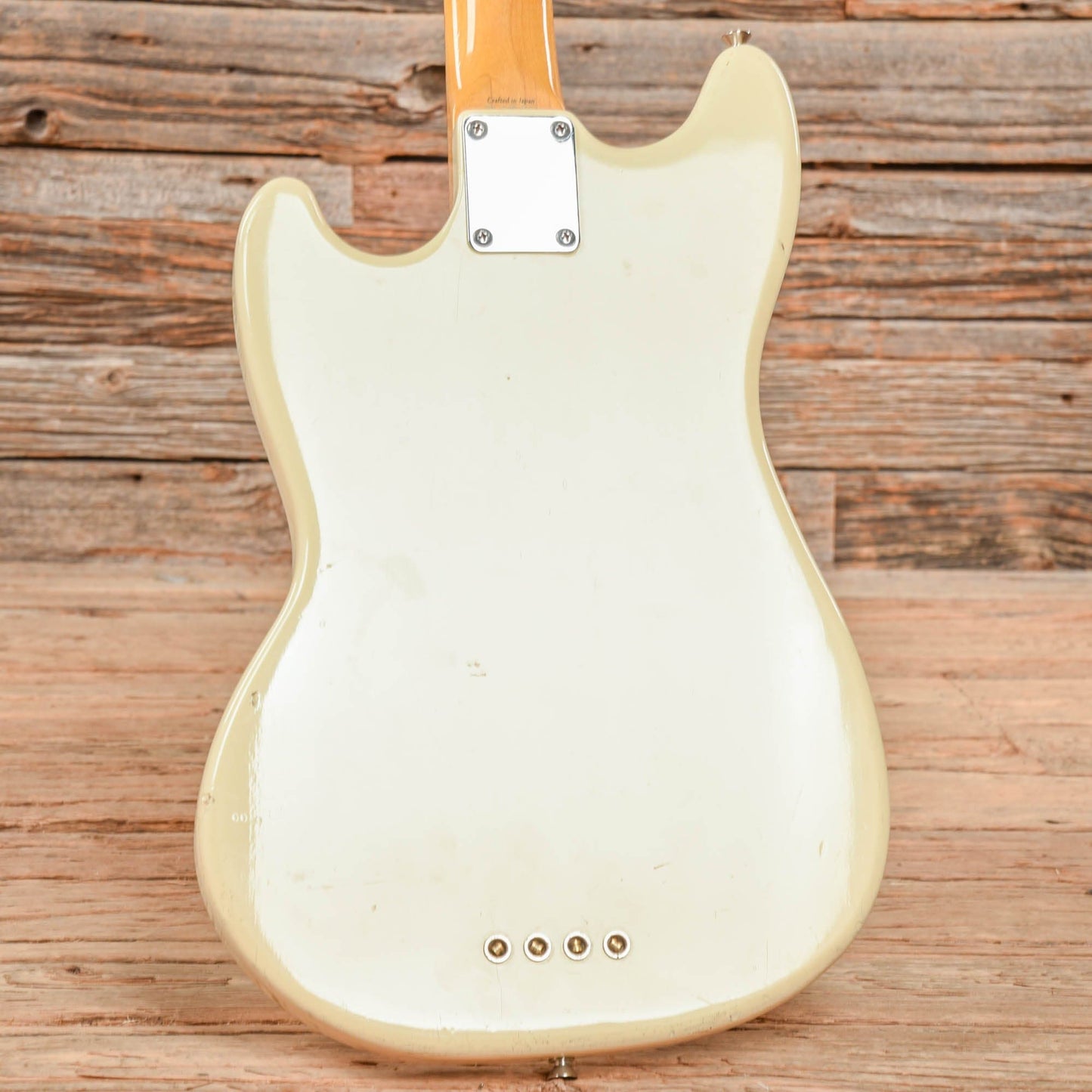 Fender MIJ Mustang Bass MB-98 Olympic White 2006 Bass Guitars / 4-String