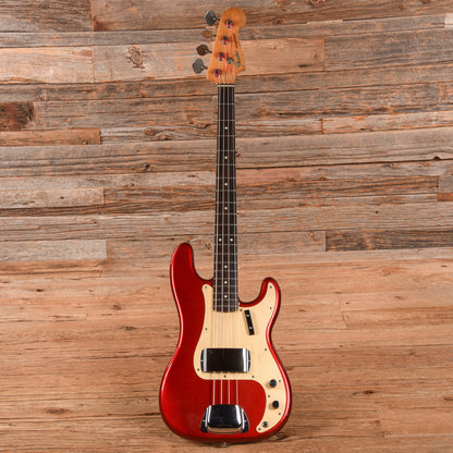 Fender MIJ Precision Bass Candy Apple Red Bass Guitars / 4-String