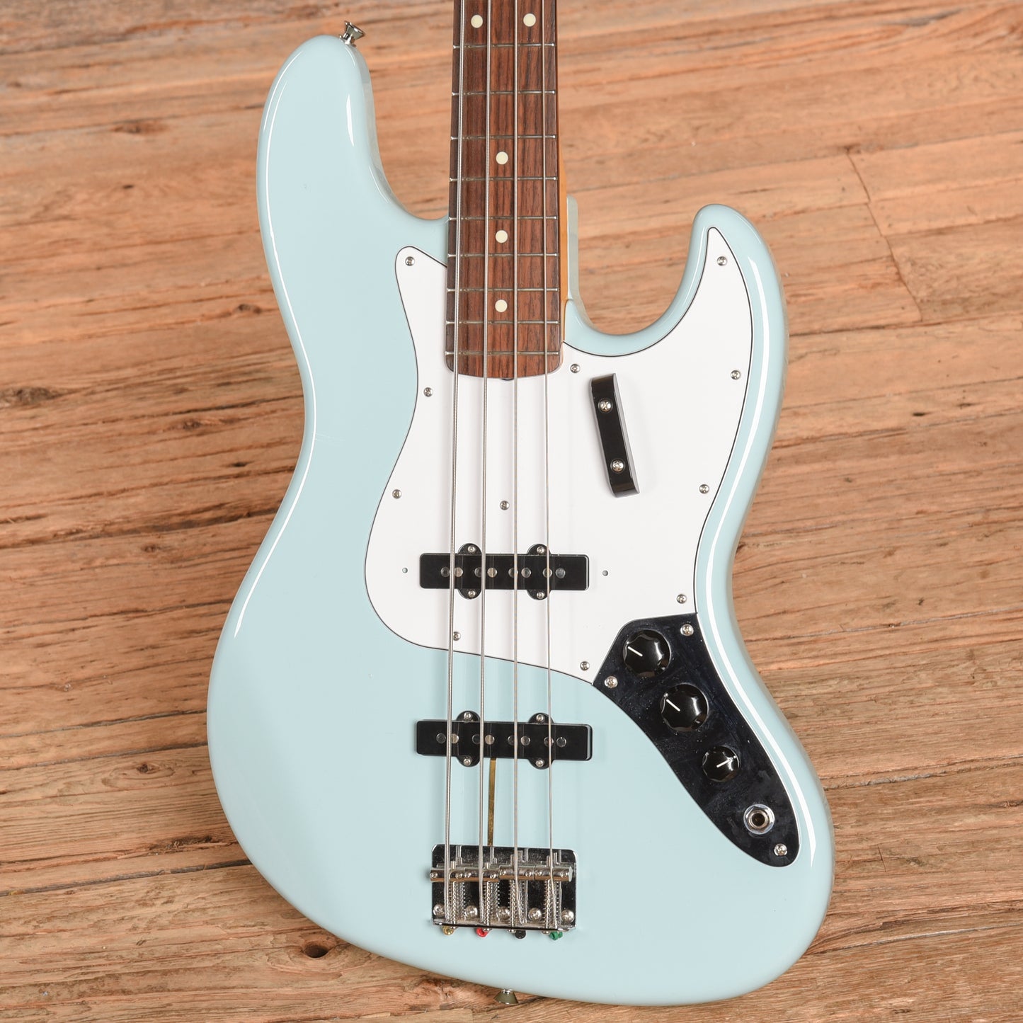 Fender MIJ Traditional '60s Jazz Bass Sonic Blue 2018 Bass Guitars / 4-String