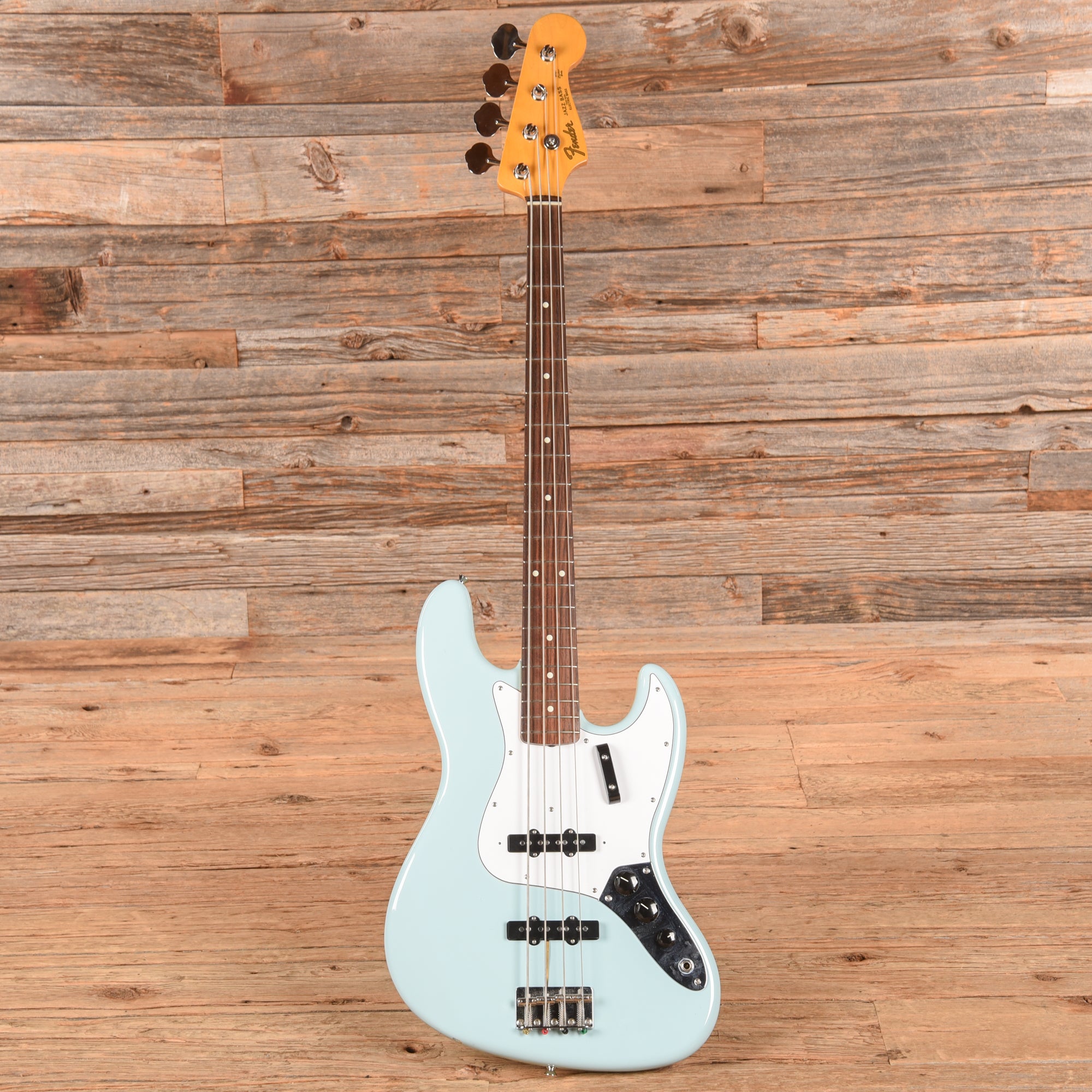 Fender MIJ Traditional '60s Jazz Bass Sonic Blue 2018 Bass Guitars / 4-String