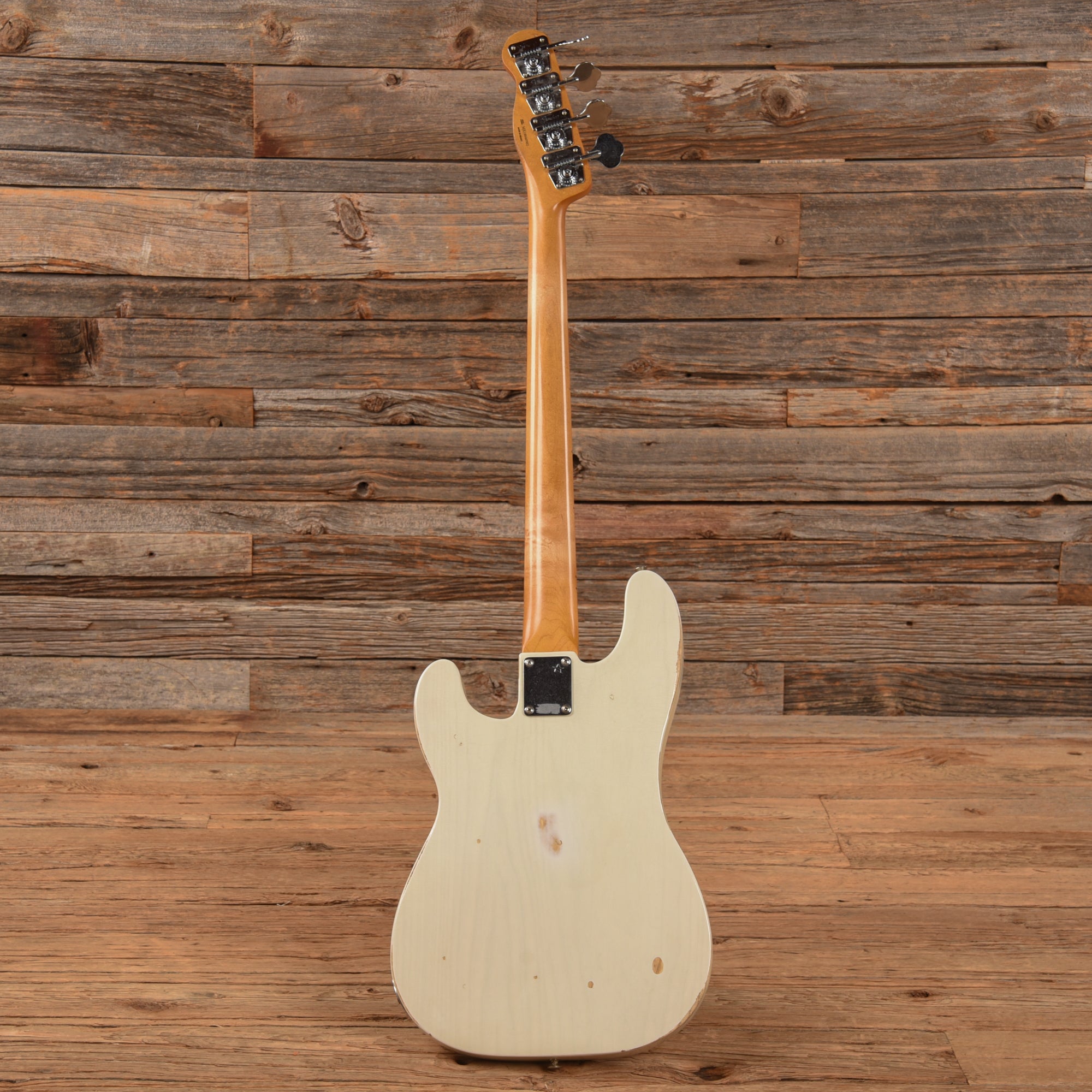 Fender Mike Dirnt Road Worn Artist Series Signature Precision Bass White 2018 Bass Guitars / 4-String