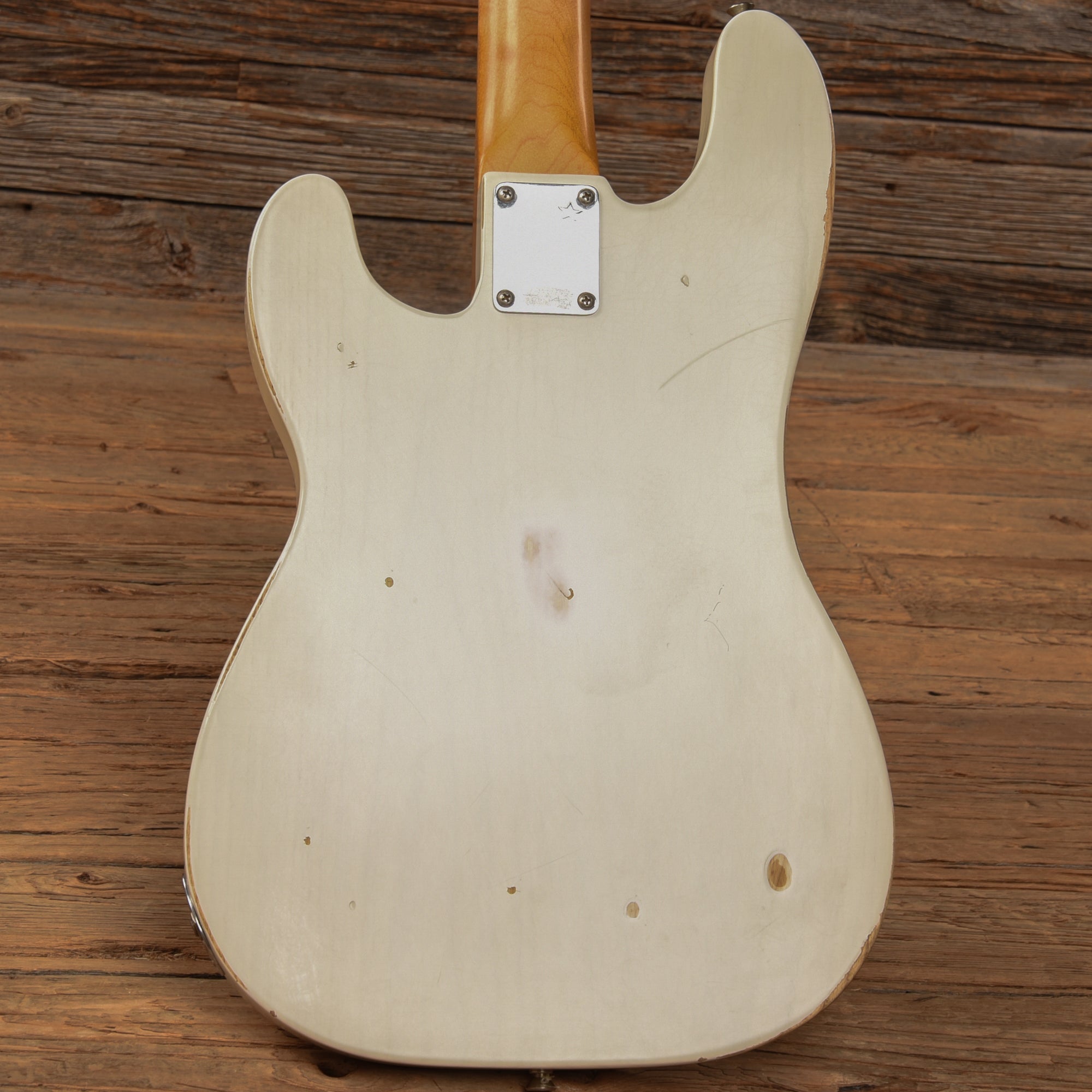 Fender Mike Dirnt Road Worn Artist Series Signature Precision Bass White 2018 Bass Guitars / 4-String