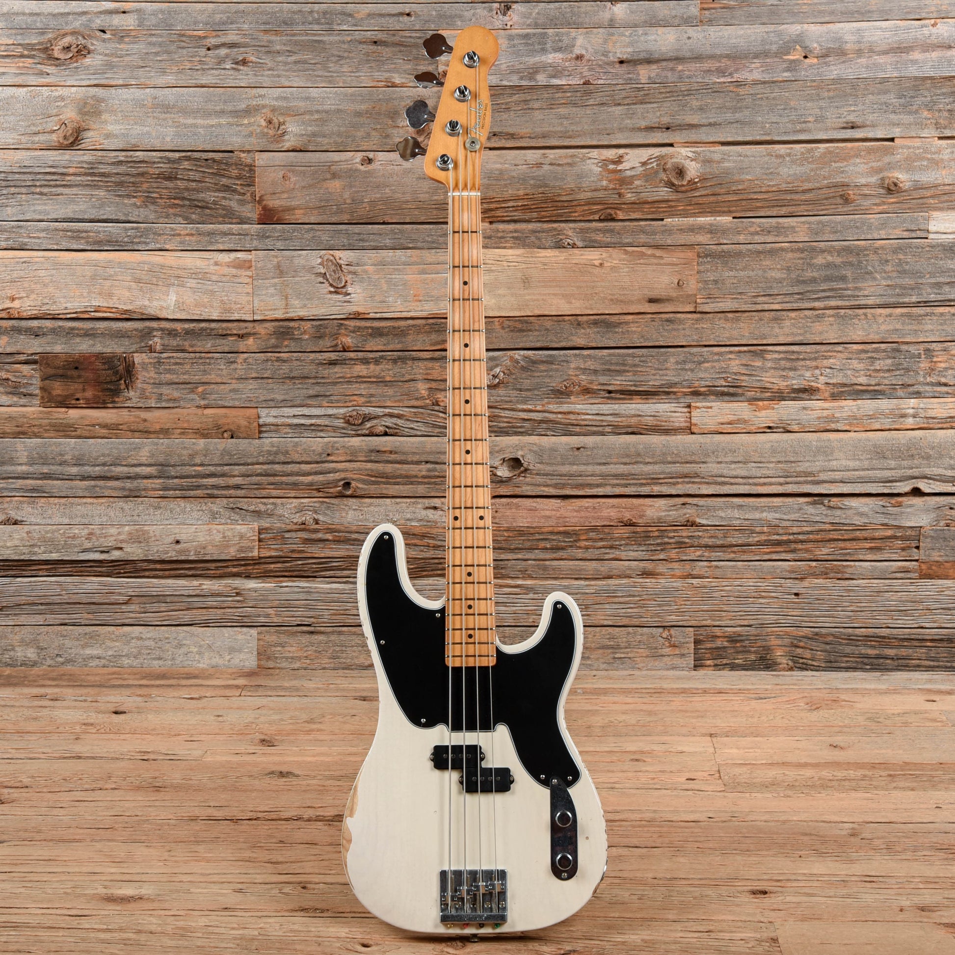 Fender Mike Dirnt Road Worn Artist Series Signature Precision Bass White Blonde 2018 Bass Guitars / 4-String