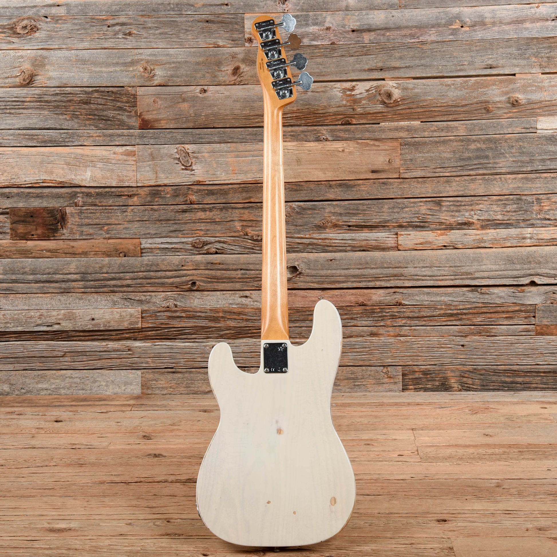 Fender Mike Dirnt Road Worn Artist Series Signature Precision Bass White Blonde 2018 Bass Guitars / 4-String