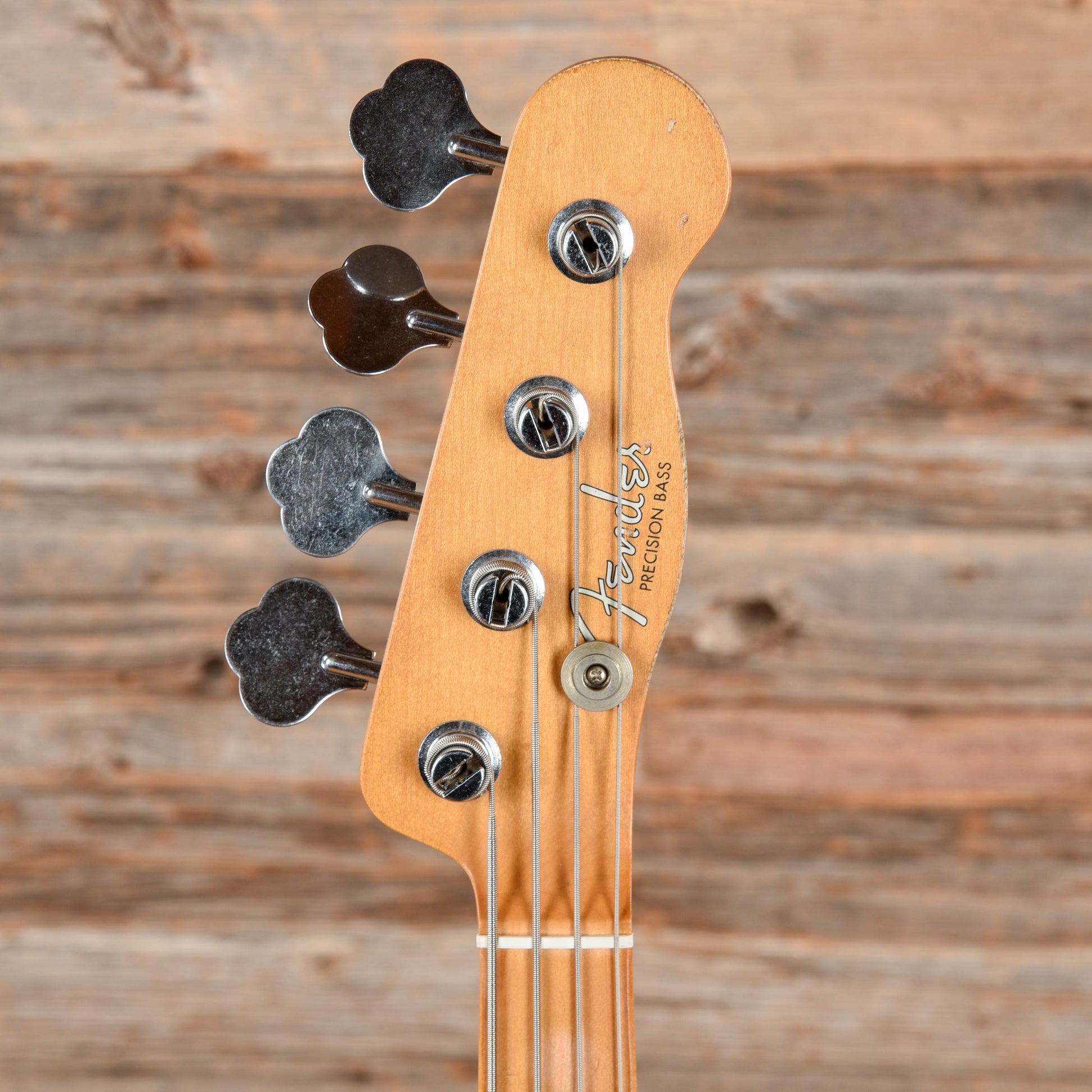 Fender Mike Dirnt Road Worn Artist Series Signature Precision Bass White Blonde 2018 Bass Guitars / 4-String