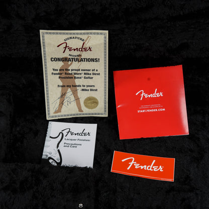 Fender Mike Dirnt Road Worn Artist Series Signature Precision Bass White Blonde 2018 Bass Guitars / 4-String