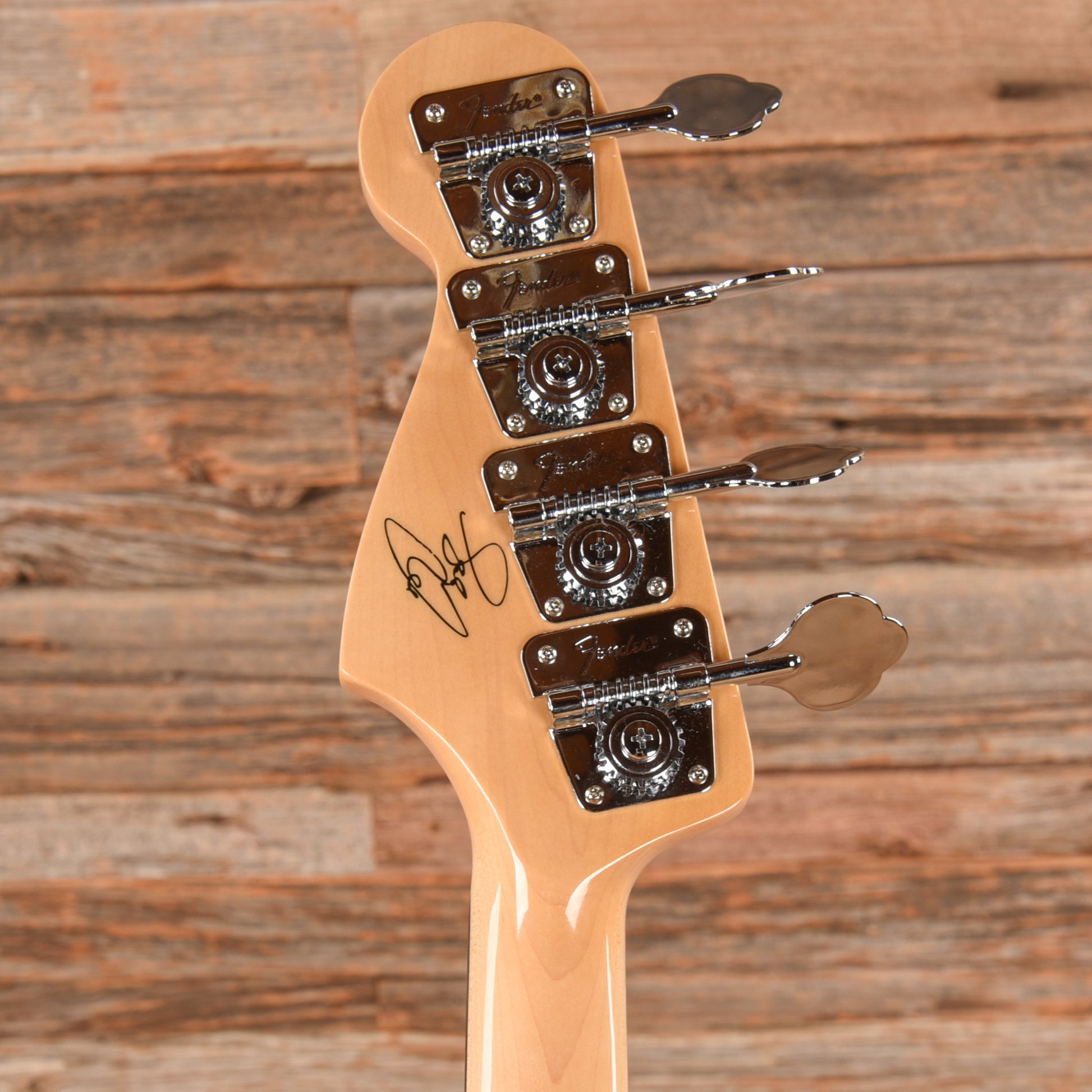 Fender MIM Geddy Lee Jazz Bass Black 2025 Bass Guitars / 4-String
