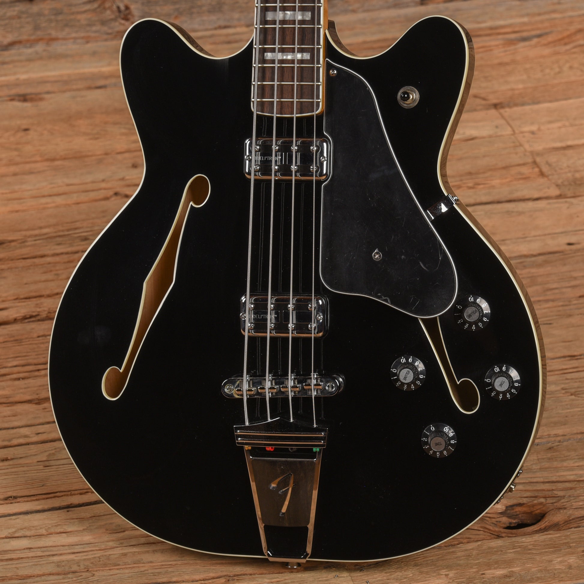 Fender Modern Player Coronado Bass Black 2013 Bass Guitars / 4-String