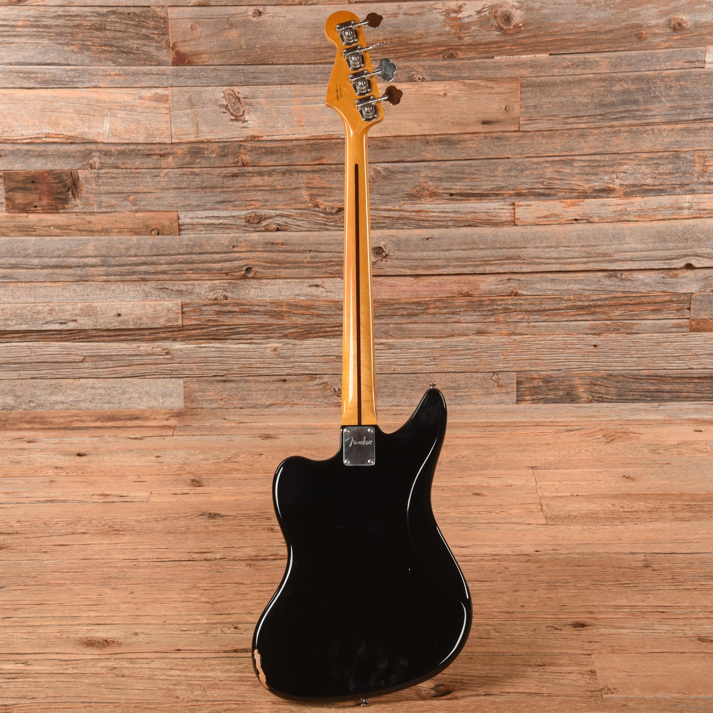 Fender Modern Player Jaguar Bass Black 2011 Bass Guitars / 4-String