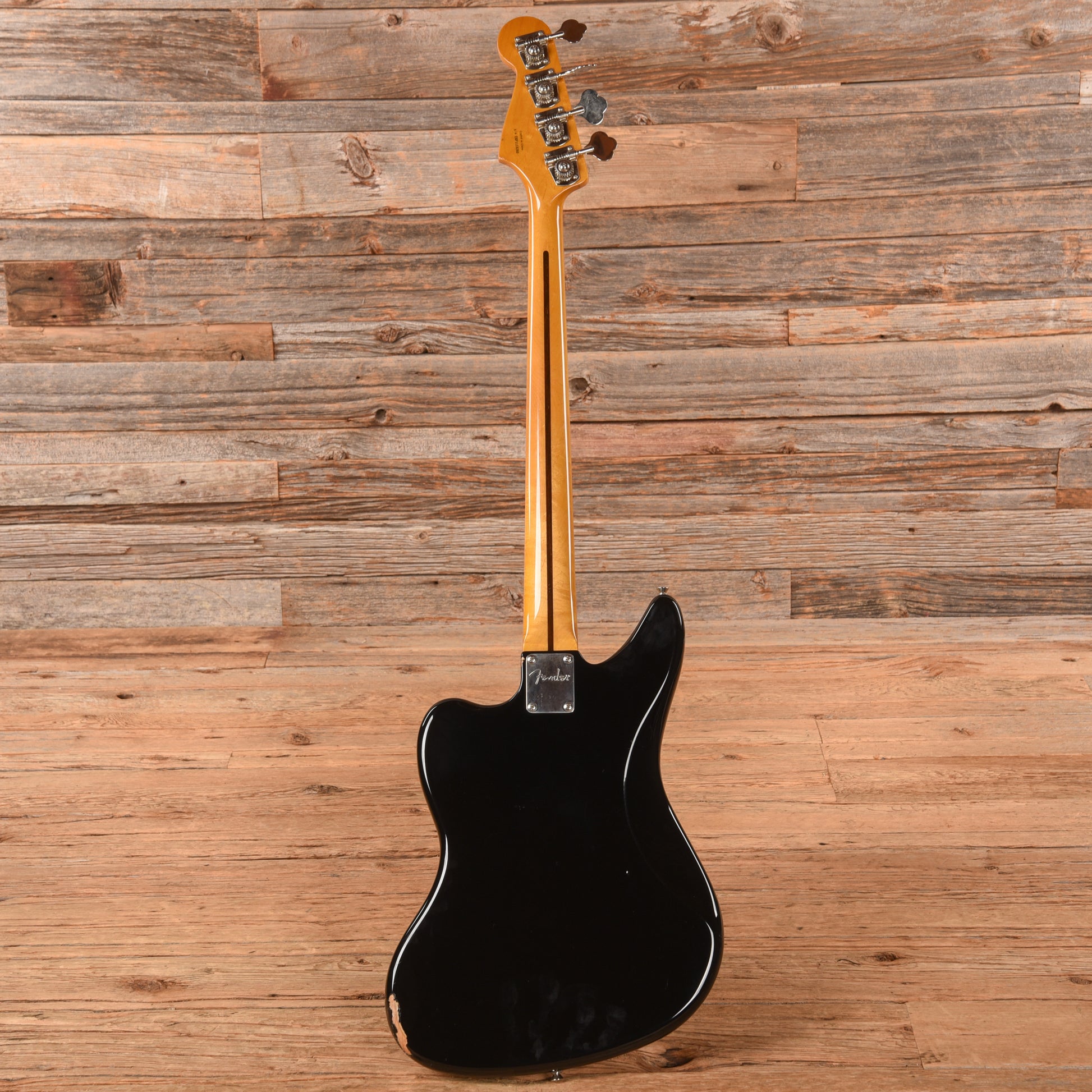 Fender Modern Player Jaguar Bass Black 2011 Bass Guitars / 4-String