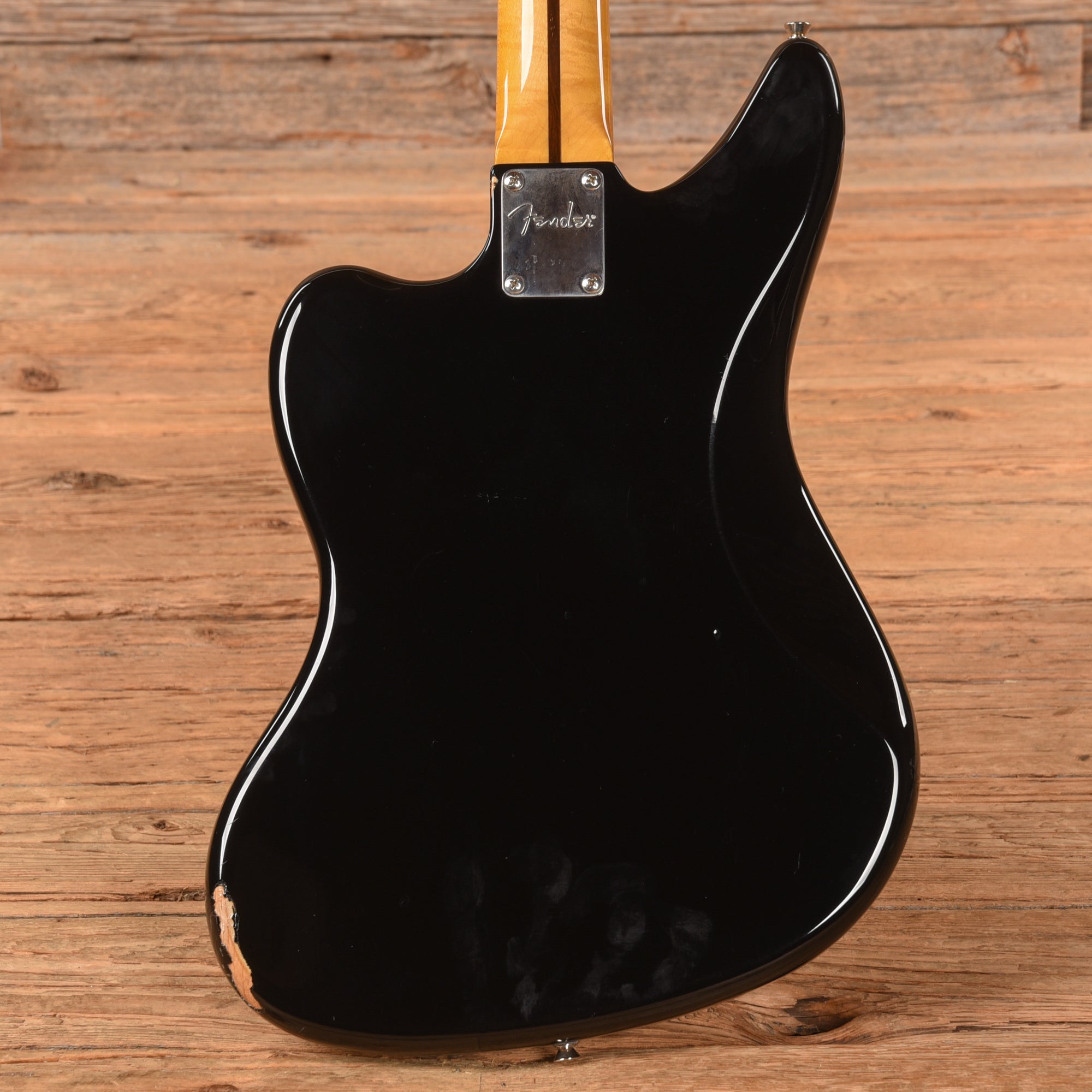 Fender Modern Player Jaguar Bass Black 2011 Bass Guitars / 4-String