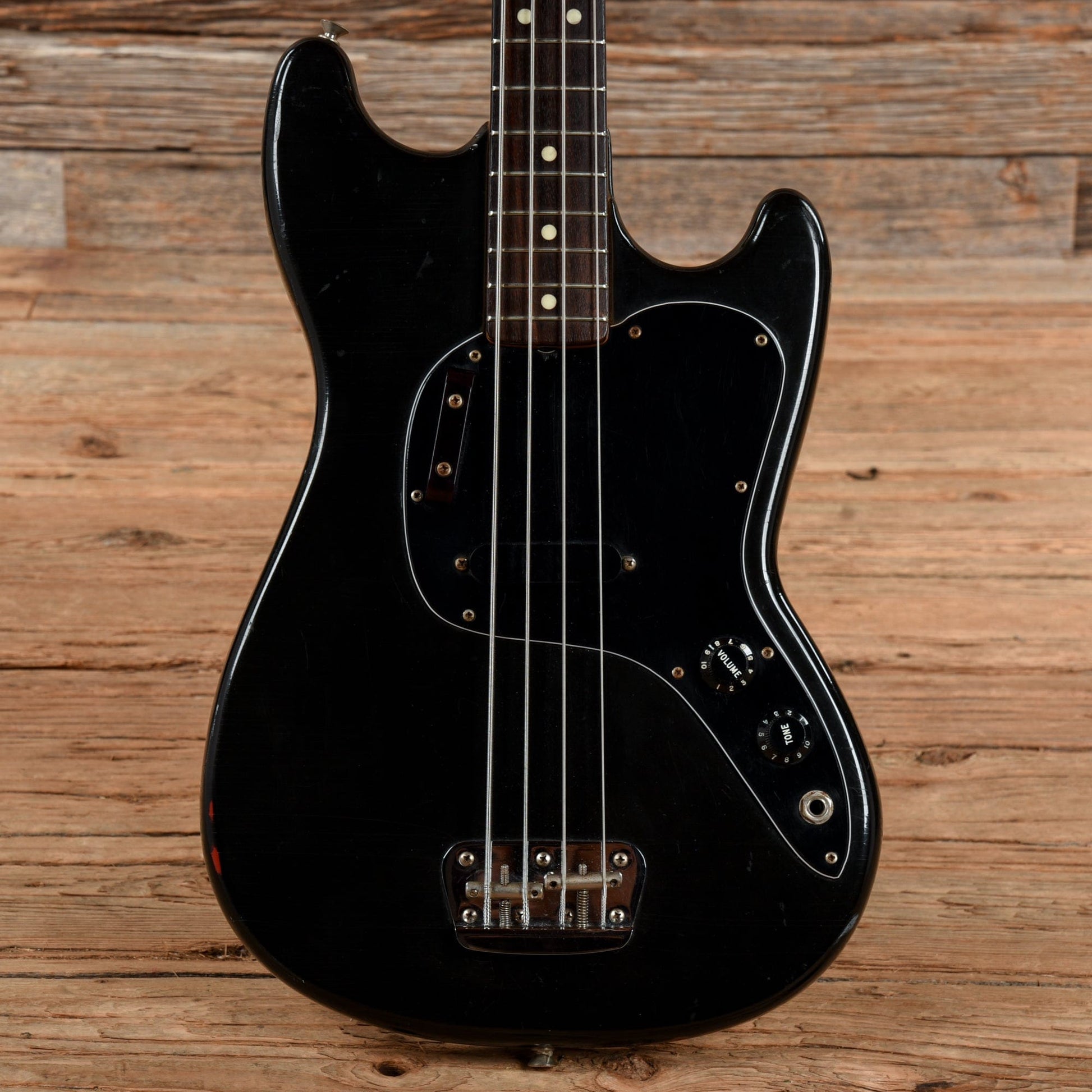 Fender Music Master Bass Black 1978 Bass Guitars / 4-String