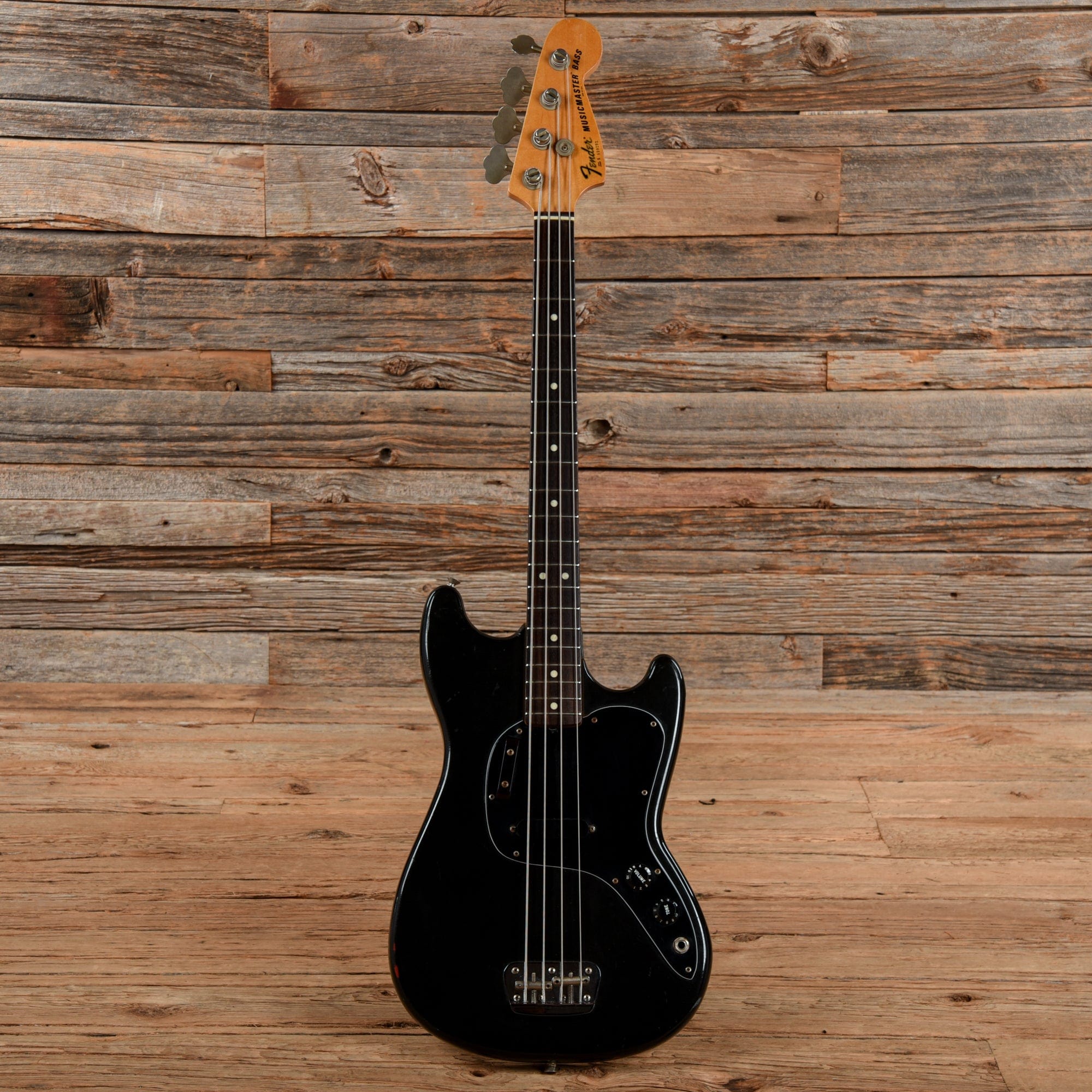 Fender Music Master Bass Black 1978 Bass Guitars / 4-String