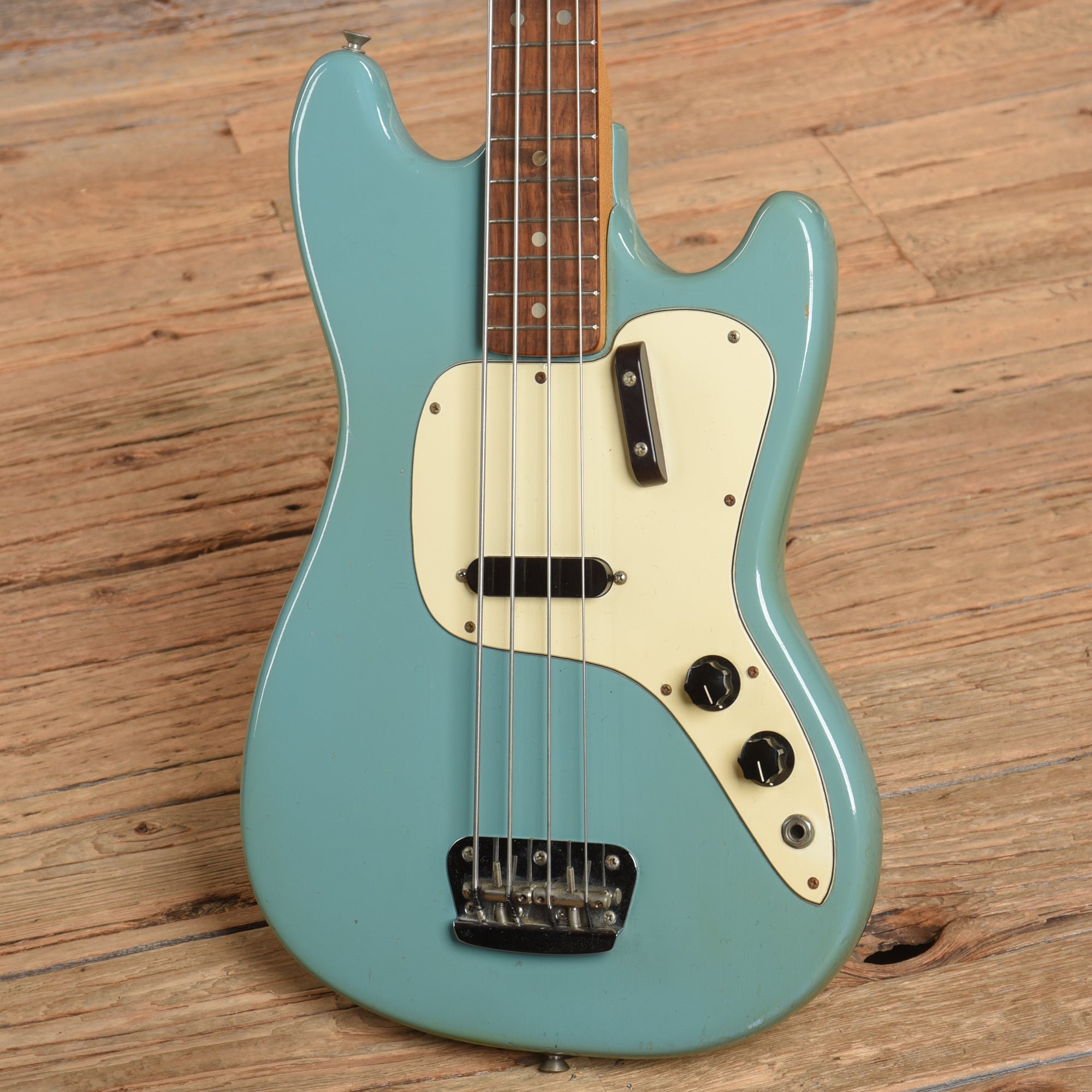 Fender Music Master Bass Blue 1971 Bass Guitars / 4-String