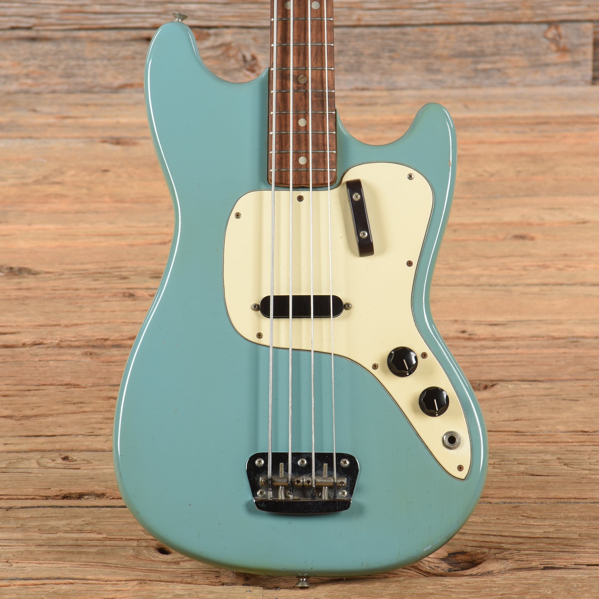 Fender Music Master Bass Blue 1971 Bass Guitars / 4-String
