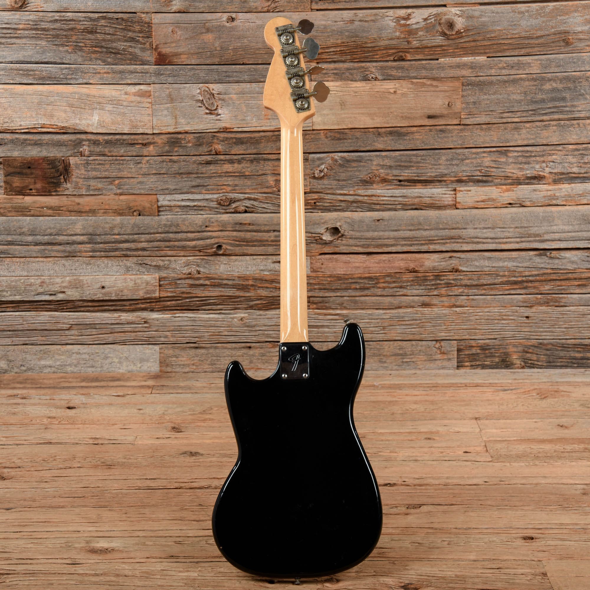 Fender Musicmaster Bass Black 1978 Bass Guitars / 4-String