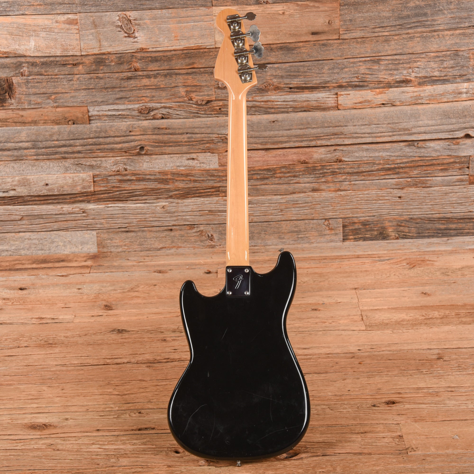 Fender Musicmaster Bass Black 1982 – Chicago Music Exchange