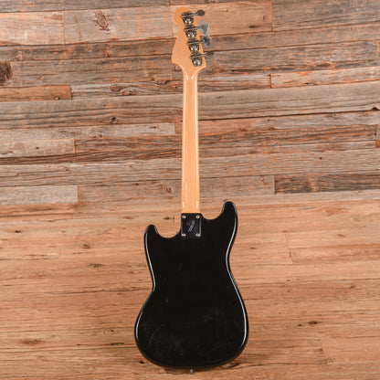 Fender Musicmaster Bass Black 1982 Bass Guitars / 4-String