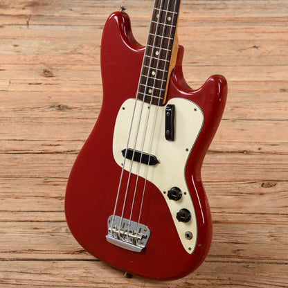 Fender Musicmaster Bass Dakota Red 1971 Bass Guitars / 4-String