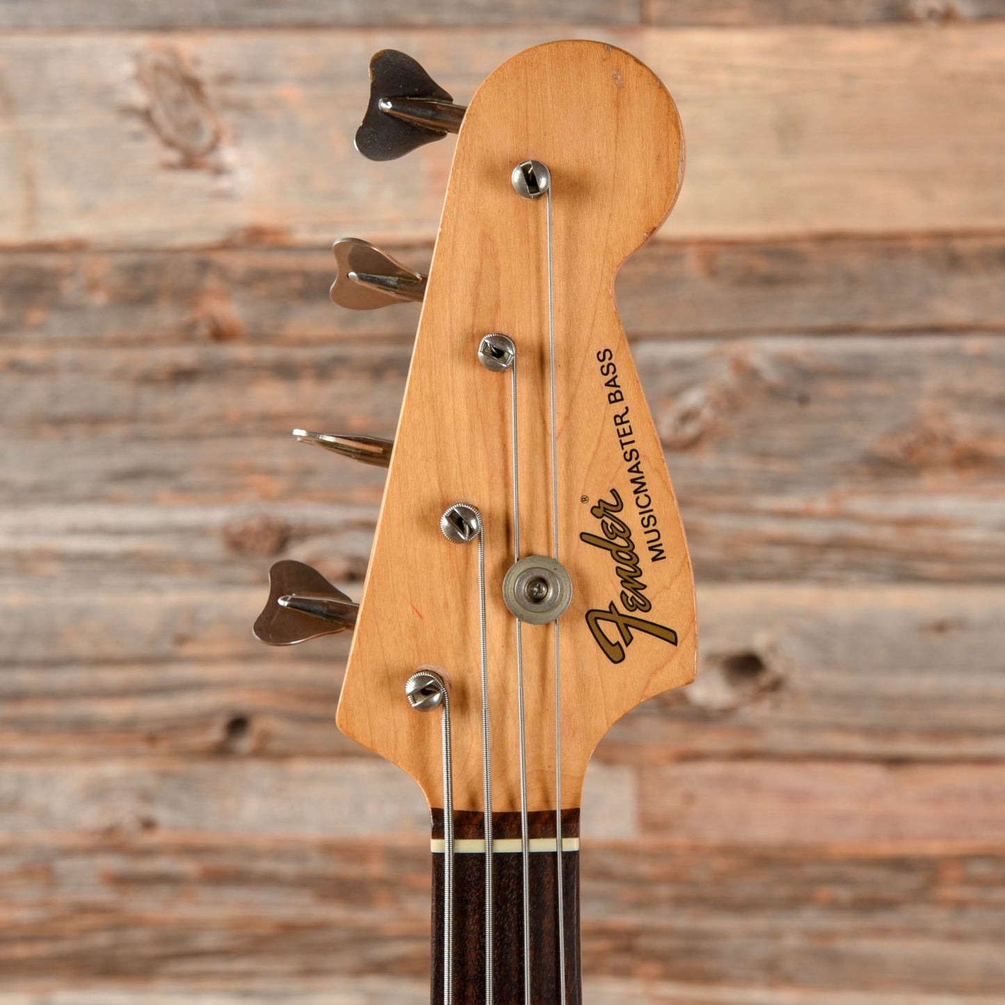 Fender Musicmaster Bass Dakota Red 1971 Bass Guitars / 4-String