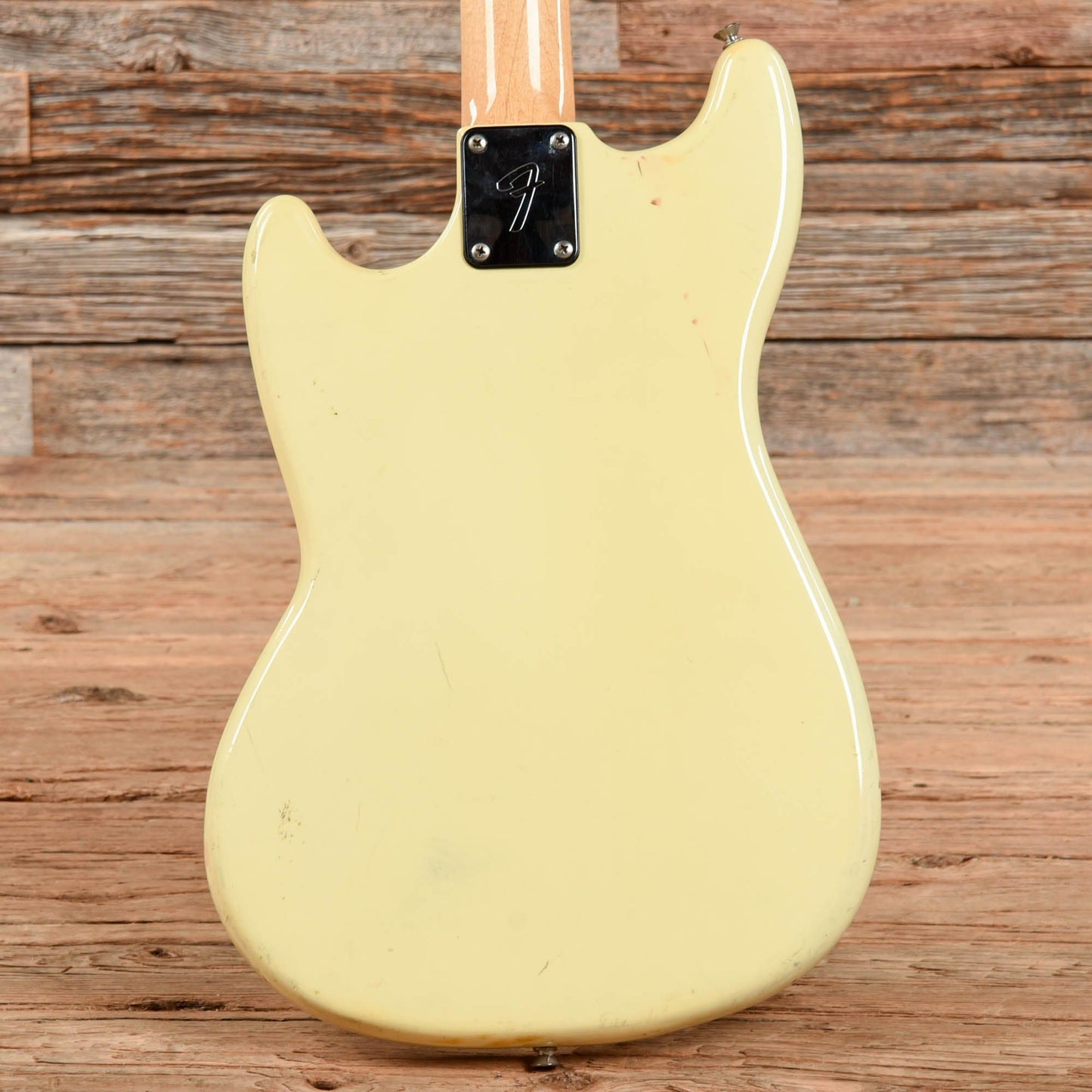 Fender Musicmaster Bass Olympic White 1978 Bass Guitars / 4-String