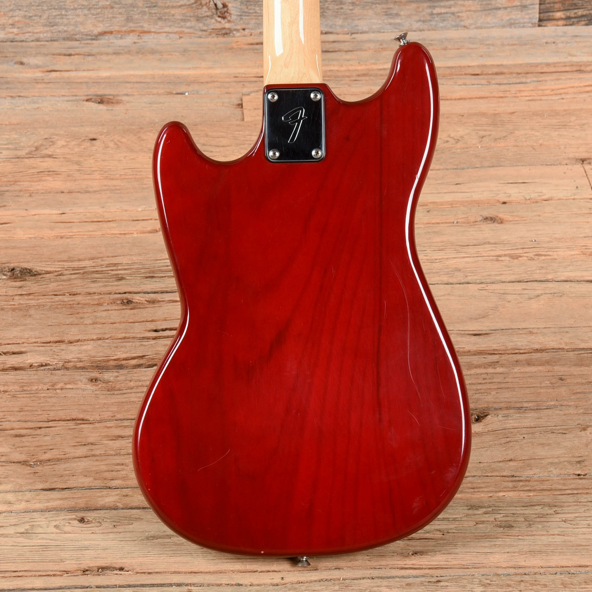 Fender Musicmaster Bass Red 1978 Bass Guitars / 4-String