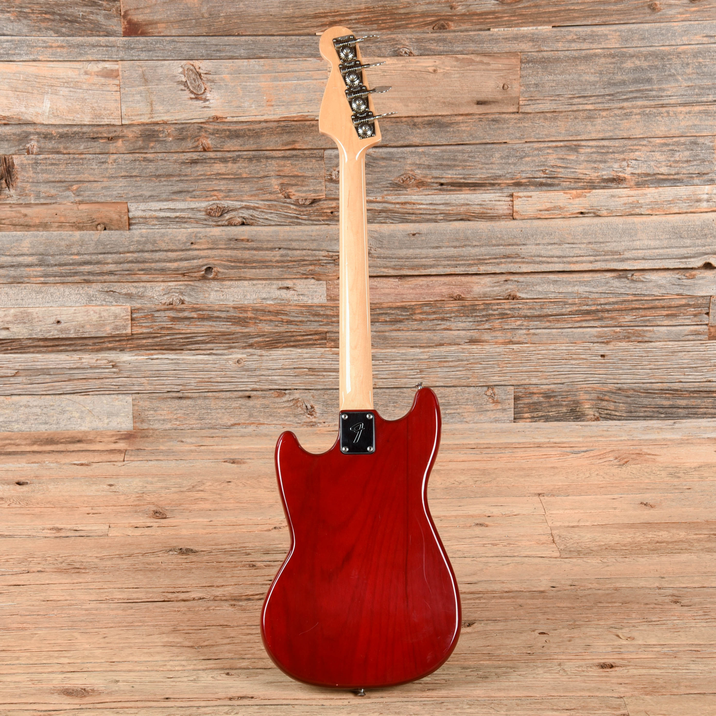 Fender Musicmaster Bass Red 1978 Bass Guitars / 4-String