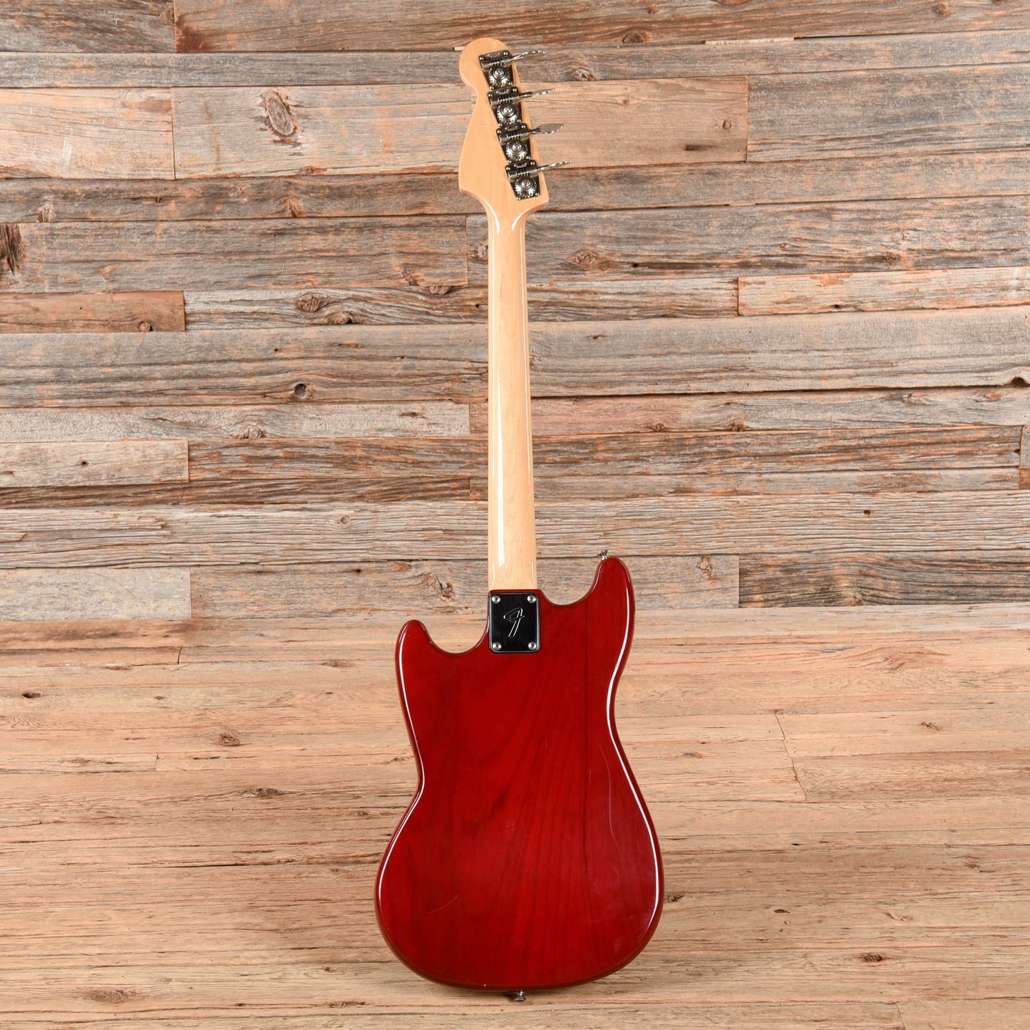 Fender Musicmaster Bass Red 1978 Bass Guitars / 4-String
