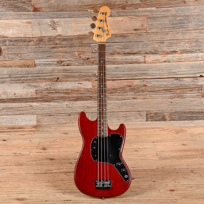 Fender Musicmaster Bass Red 1978 Bass Guitars / 4-String