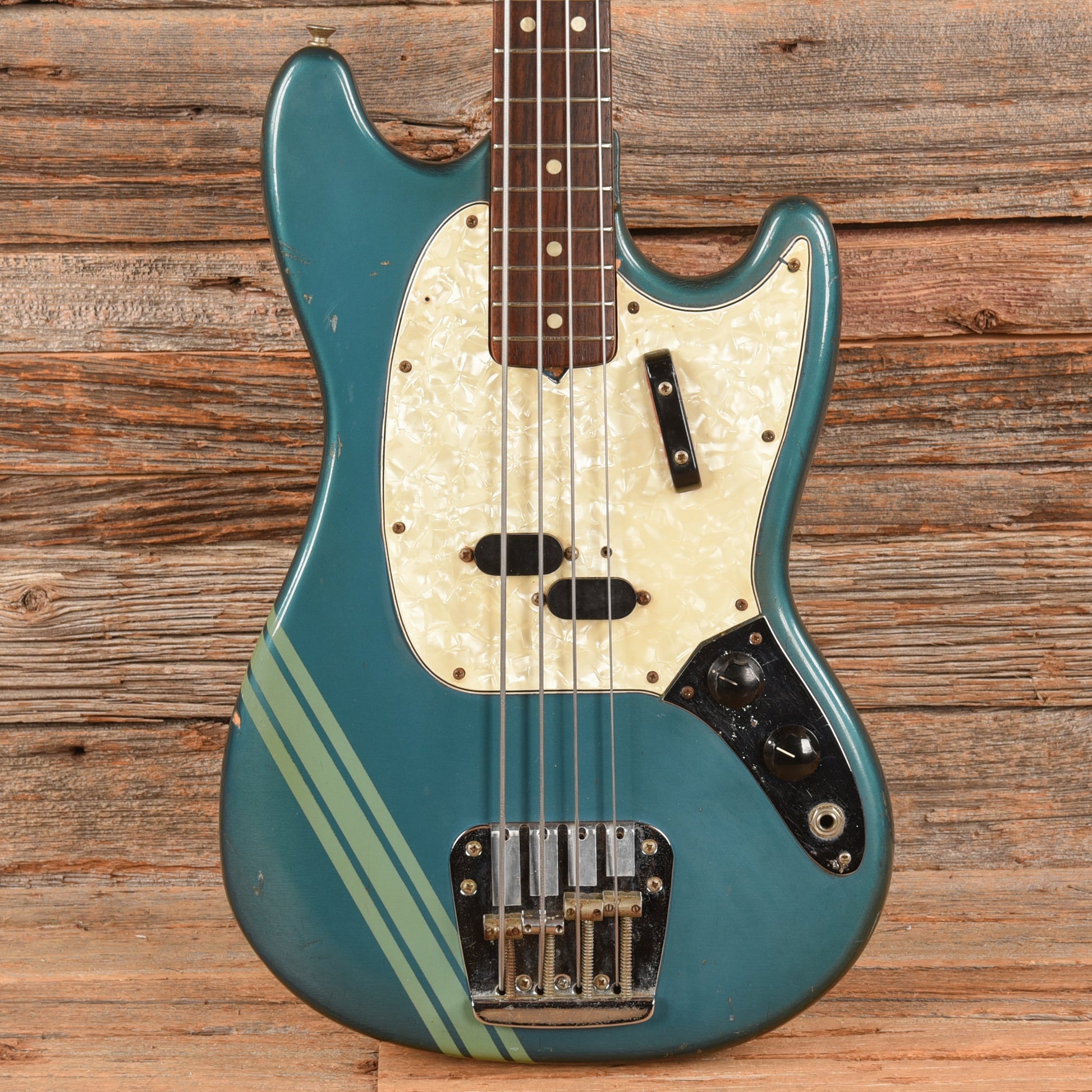 Fender Mustang Bass Competition Burgundy 1972 Bass Guitars / 4-String