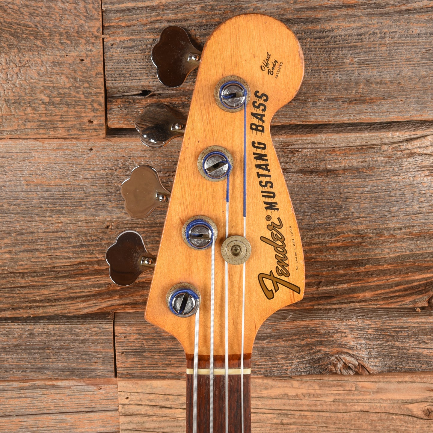 Fender Mustang Bass Competition Burgundy 1972 Bass Guitars / 4-String