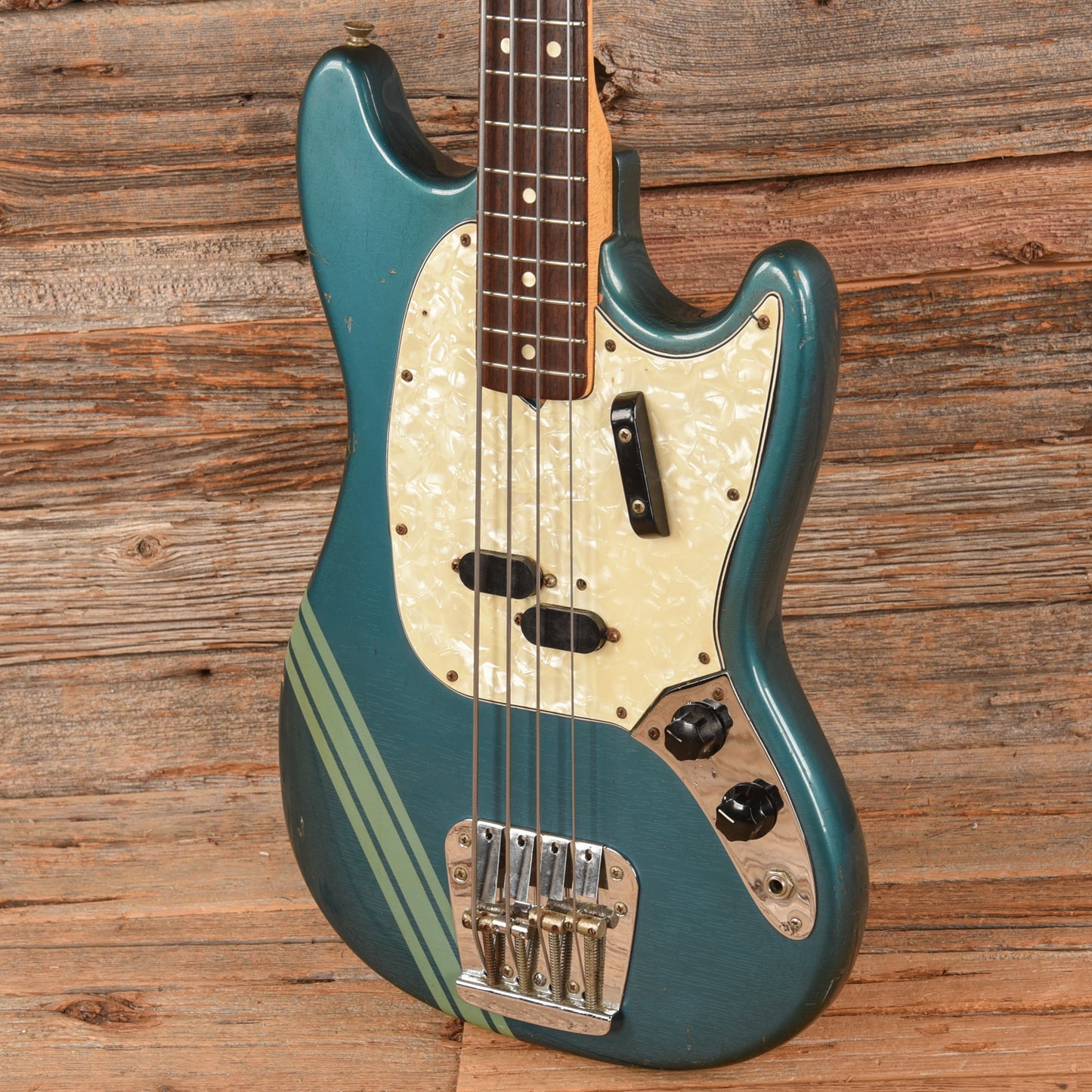 Fender Mustang Bass Competition Burgundy 1972 Bass Guitars / 4-String