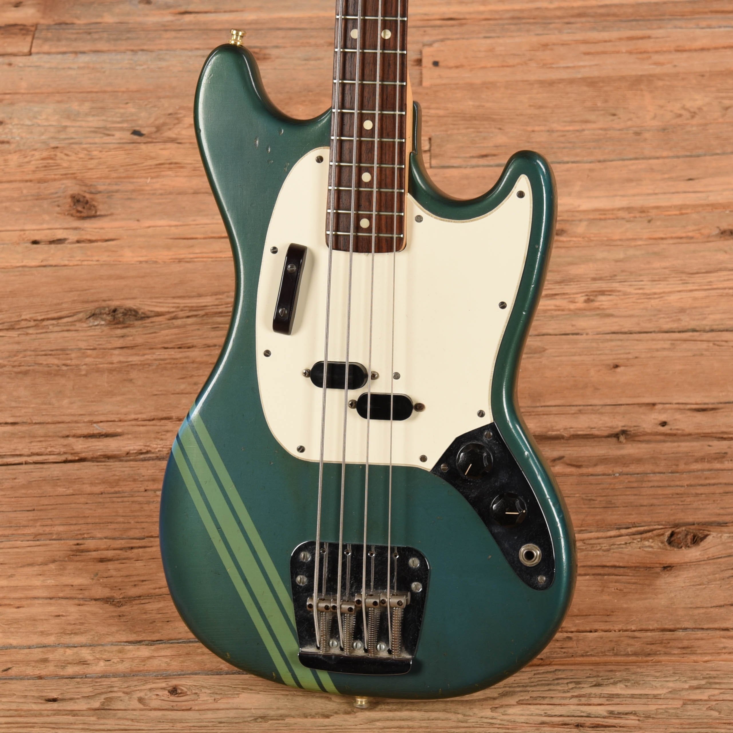 Fender Mustang Bass Competition Burgundy 1972 Bass Guitars / 4-String