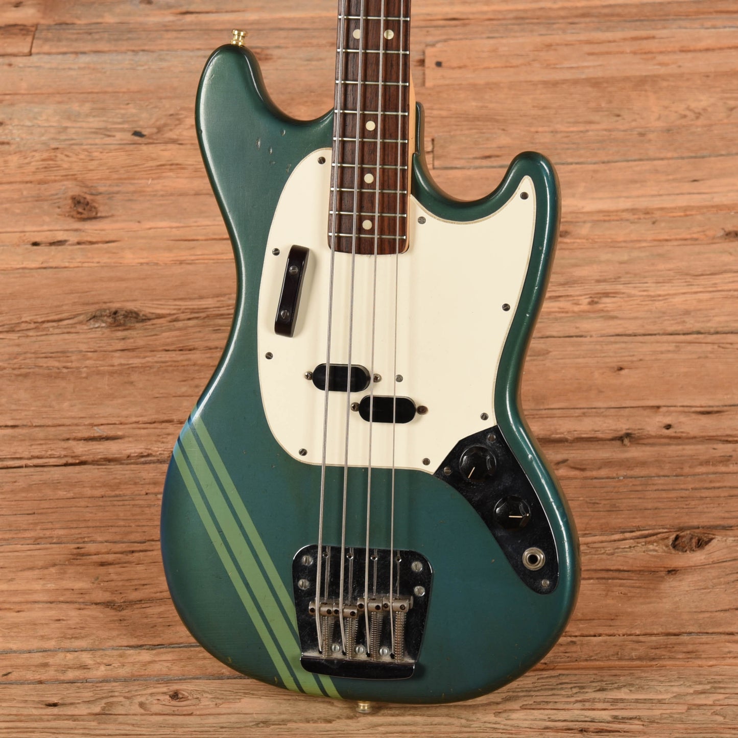 Fender Mustang Bass Competition Burgundy 1972 Bass Guitars / 4-String