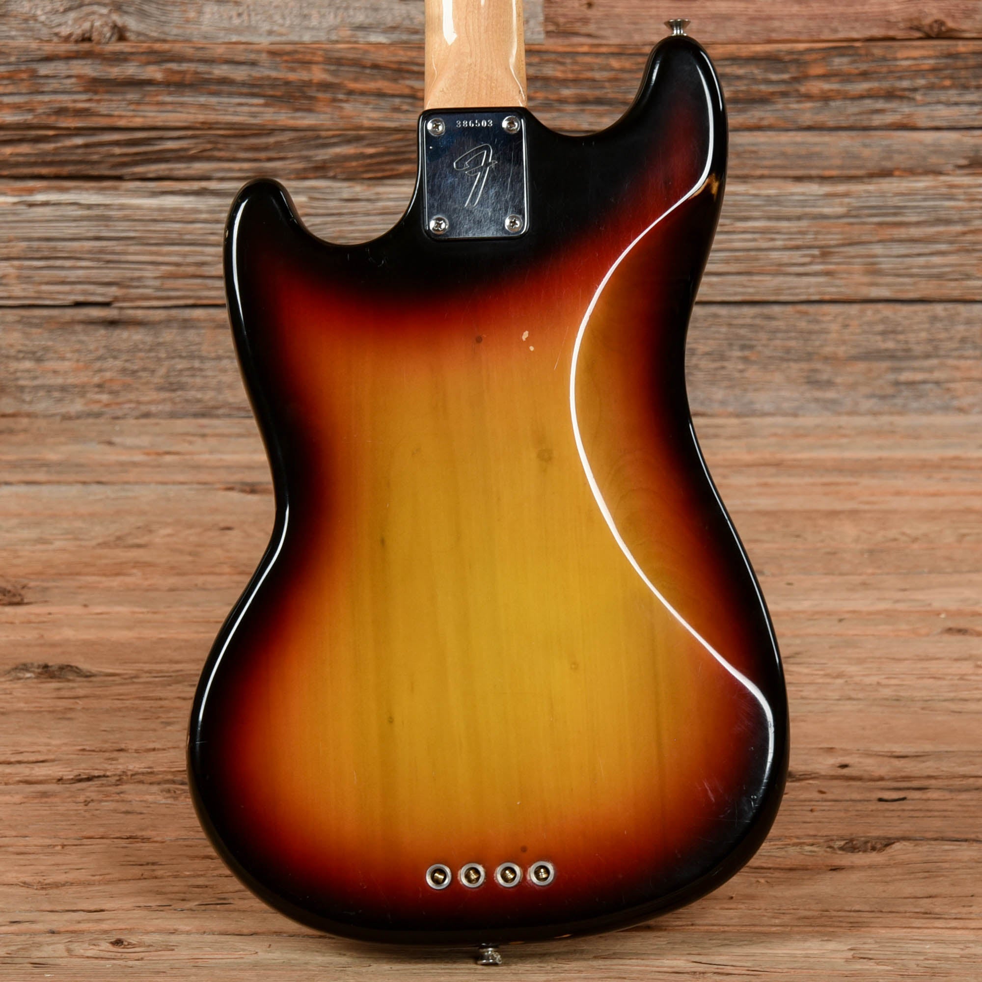 Fender Mustang Bass Sunburst 1974 – Chicago Music Exchange