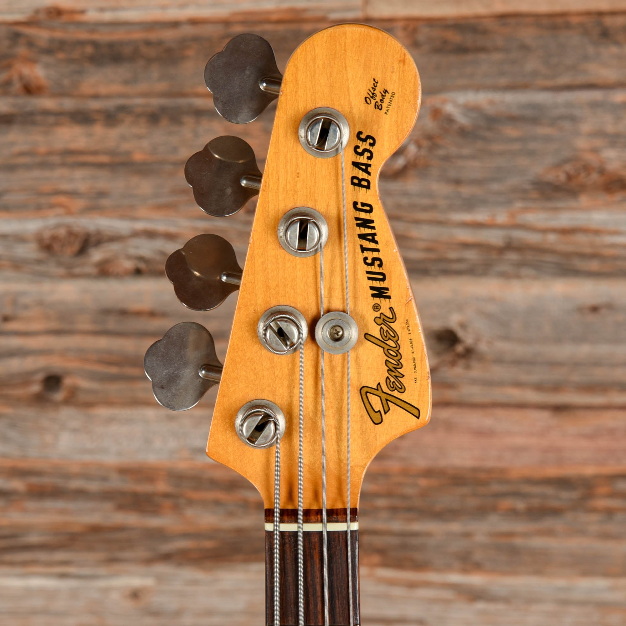 Fender Mustang Bass Sunburst 1974 Bass Guitars / 4-String