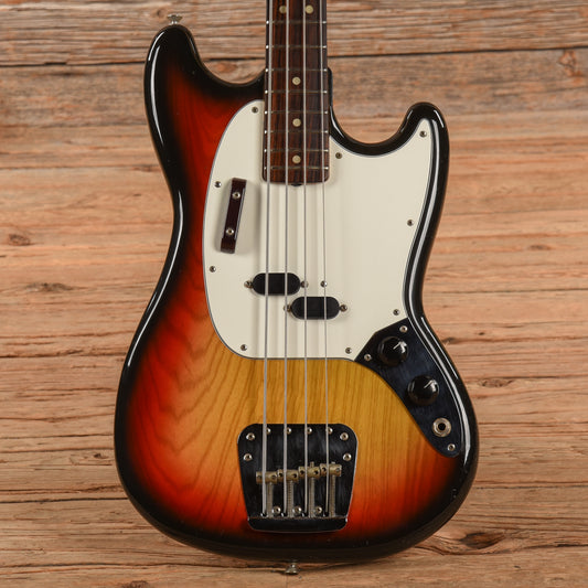 Fender Mustang Bass Sunburst 1976 Bass Guitars / 4-String