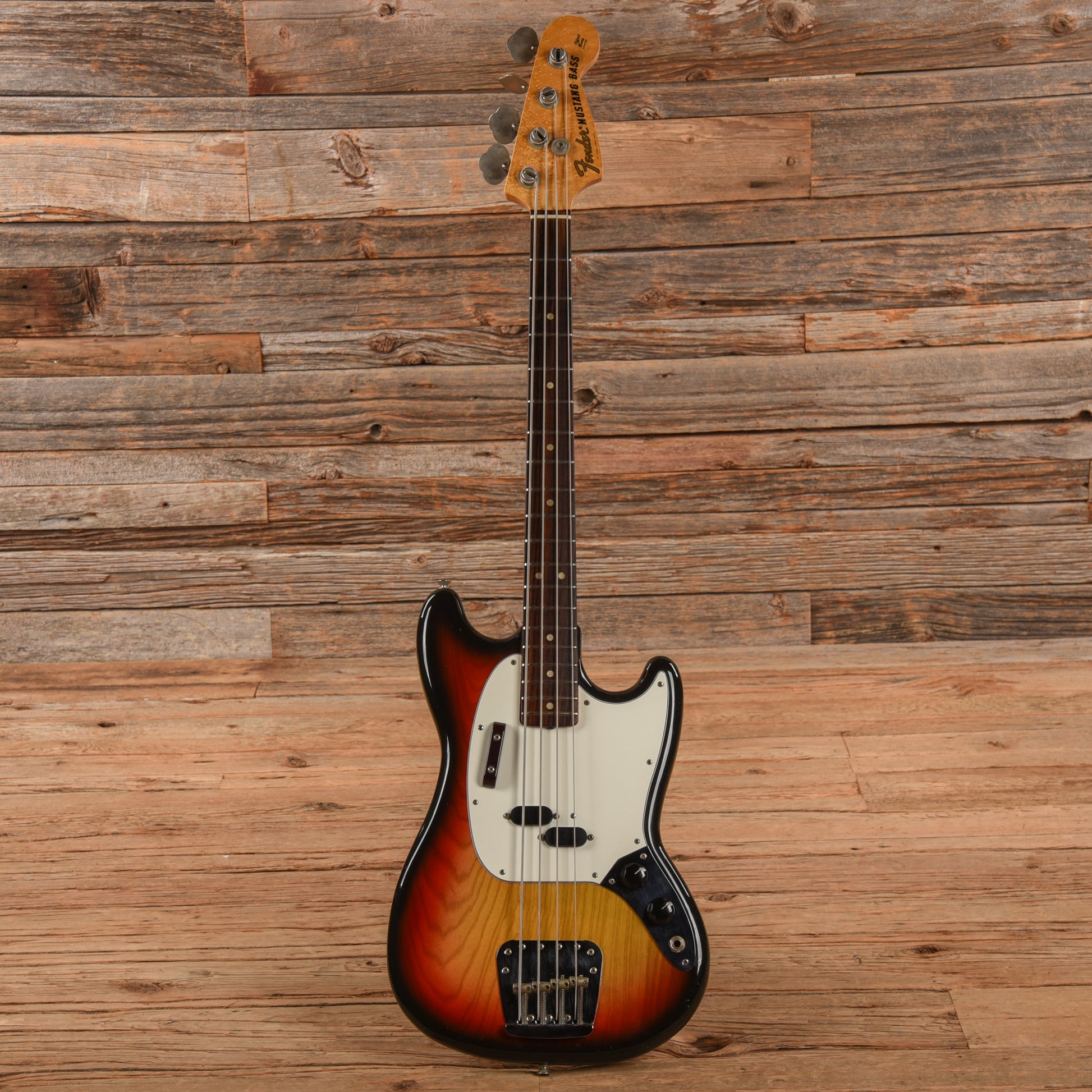Fender Mustang Bass Sunburst 1976 Bass Guitars / 4-String